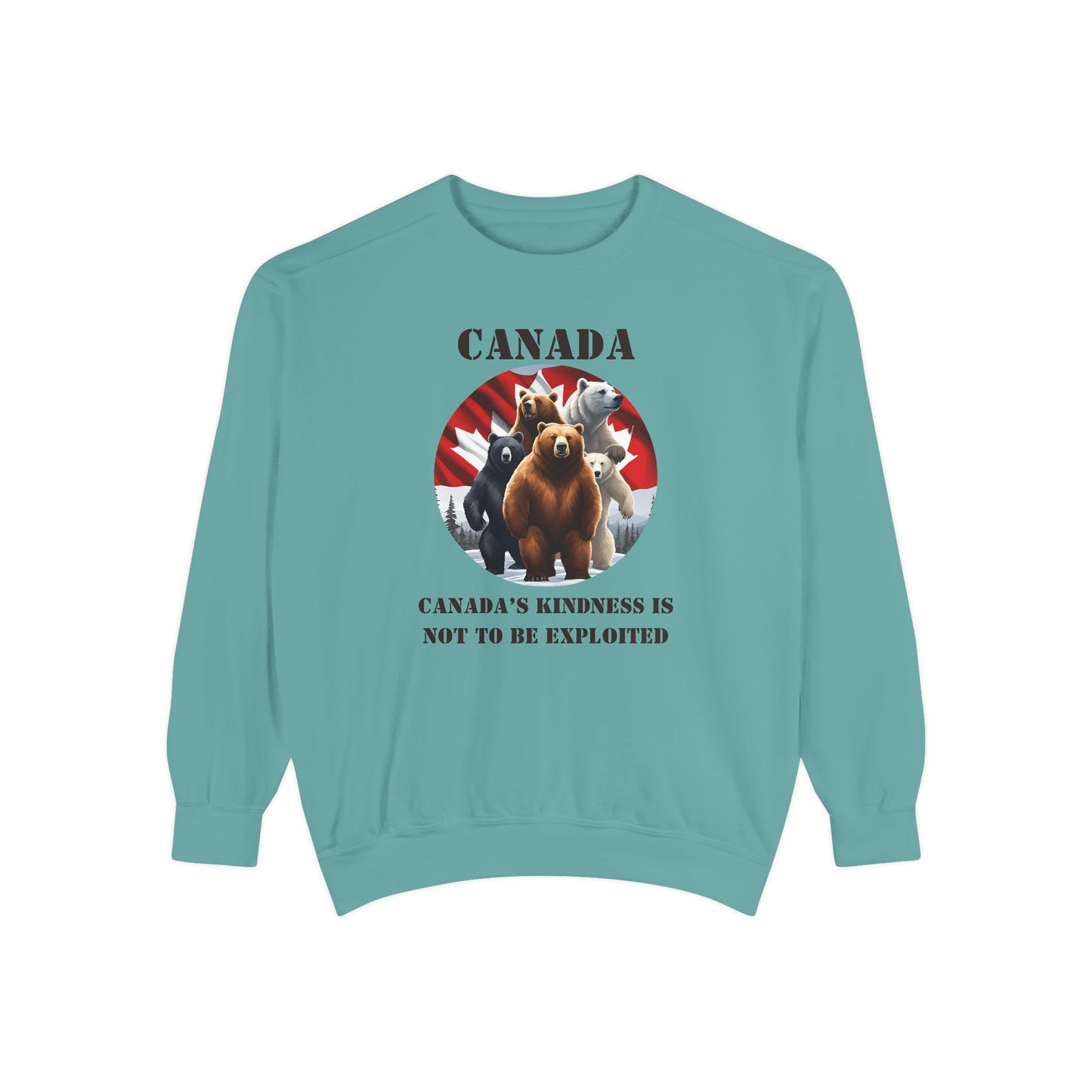 Unisex Garment-Dyed Sweatshirt