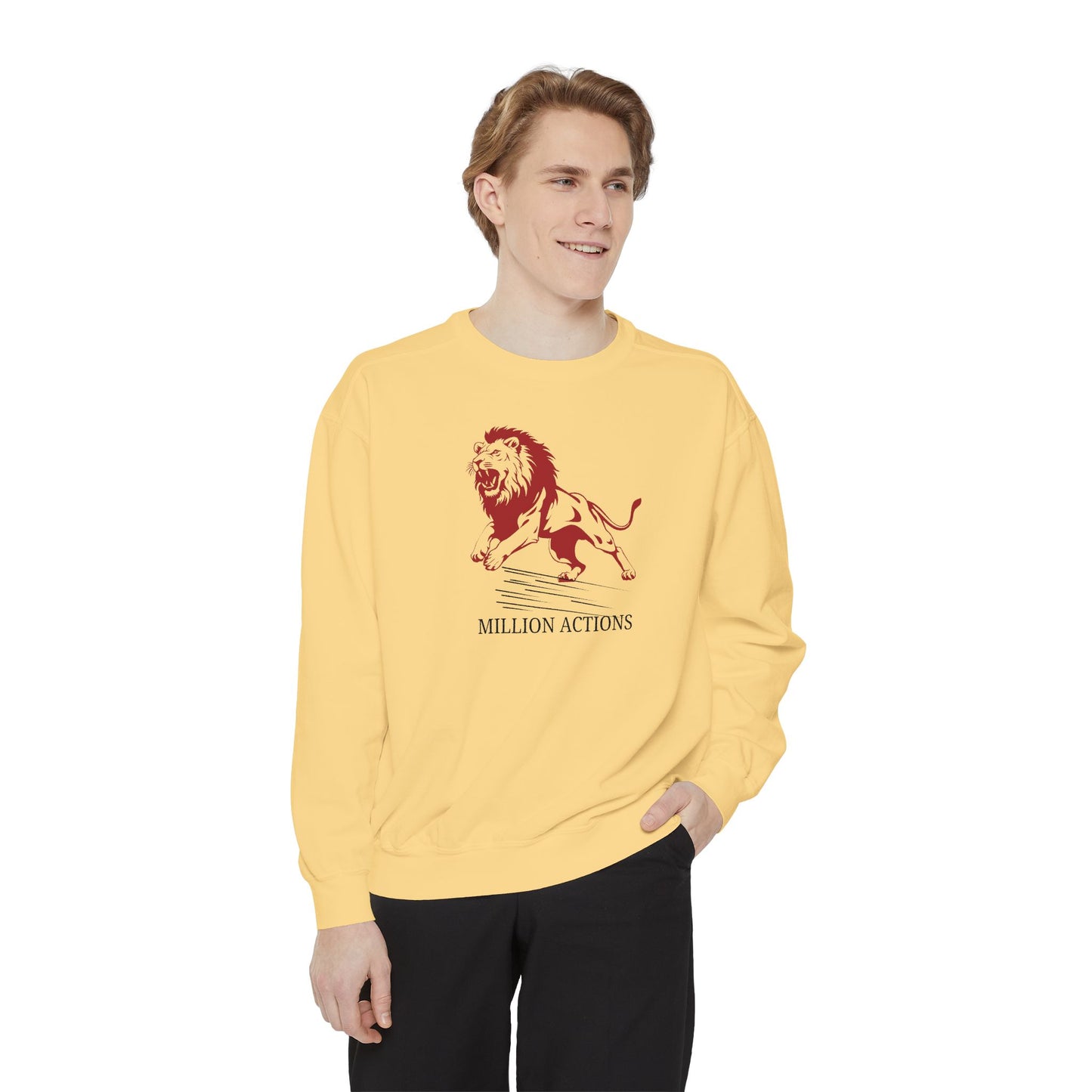 Unisex Garment-Dyed Sweatshirt