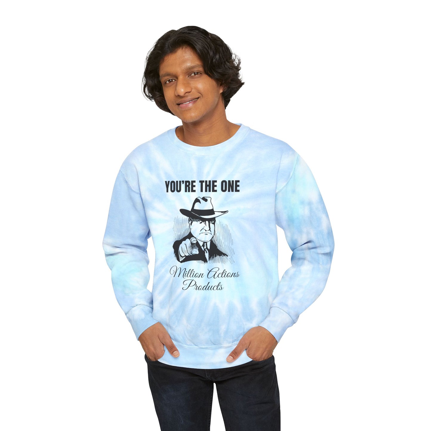 Unisex Tie-Dye Sweatshirt