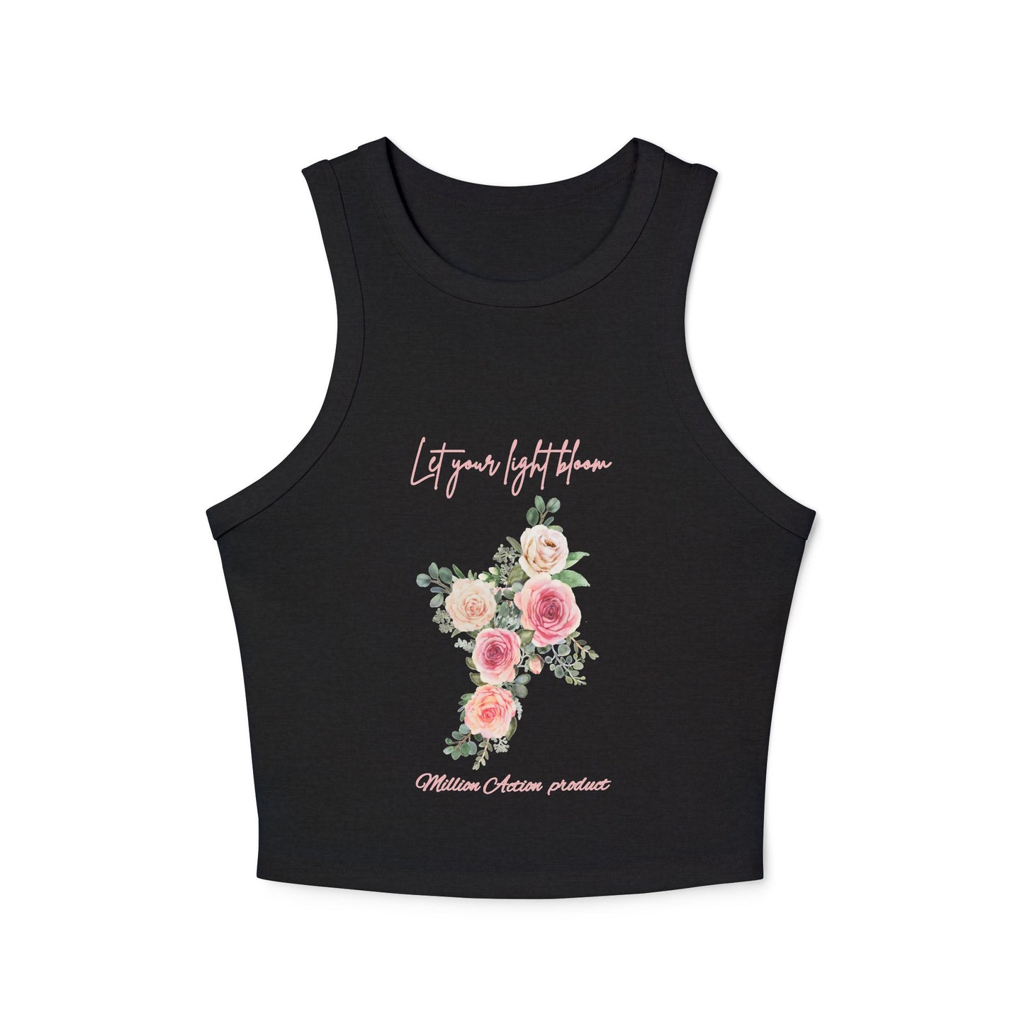 Women's Micro Rib Racer Tank Top
