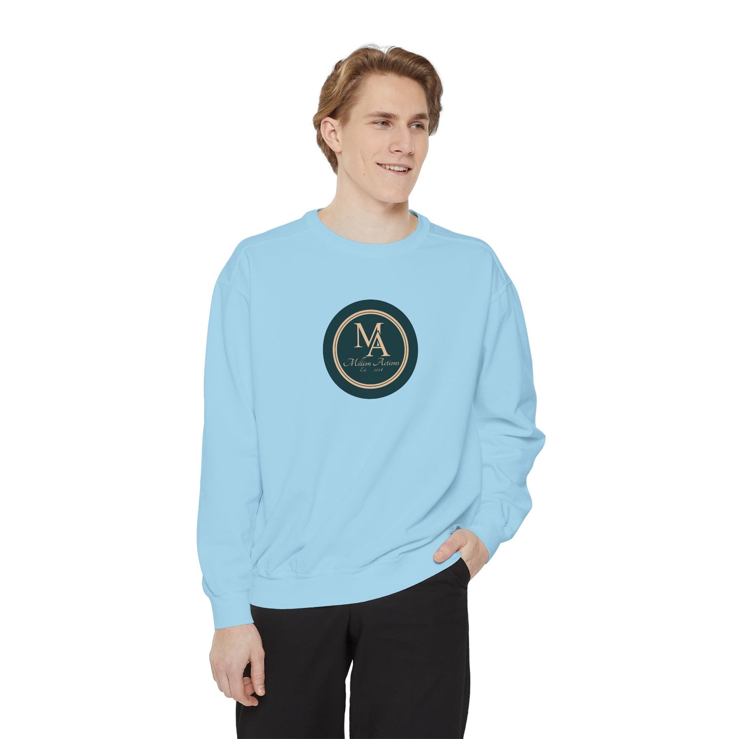 Unisex Garment-Dyed Sweatshirt
