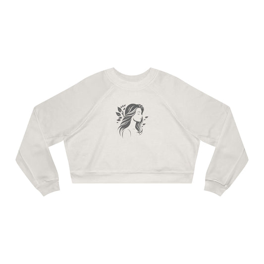 Women's Cropped Fleece Pullover