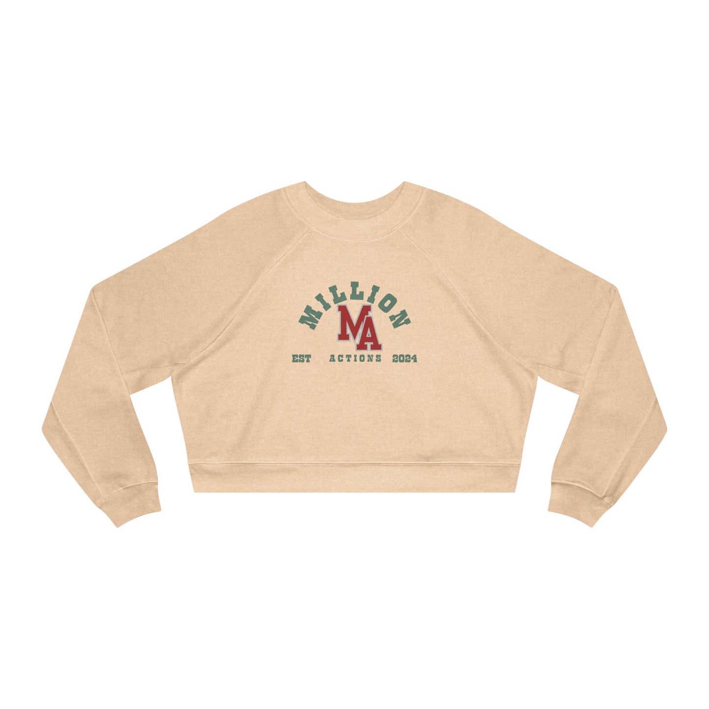 Women's Cropped Fleece Pullover