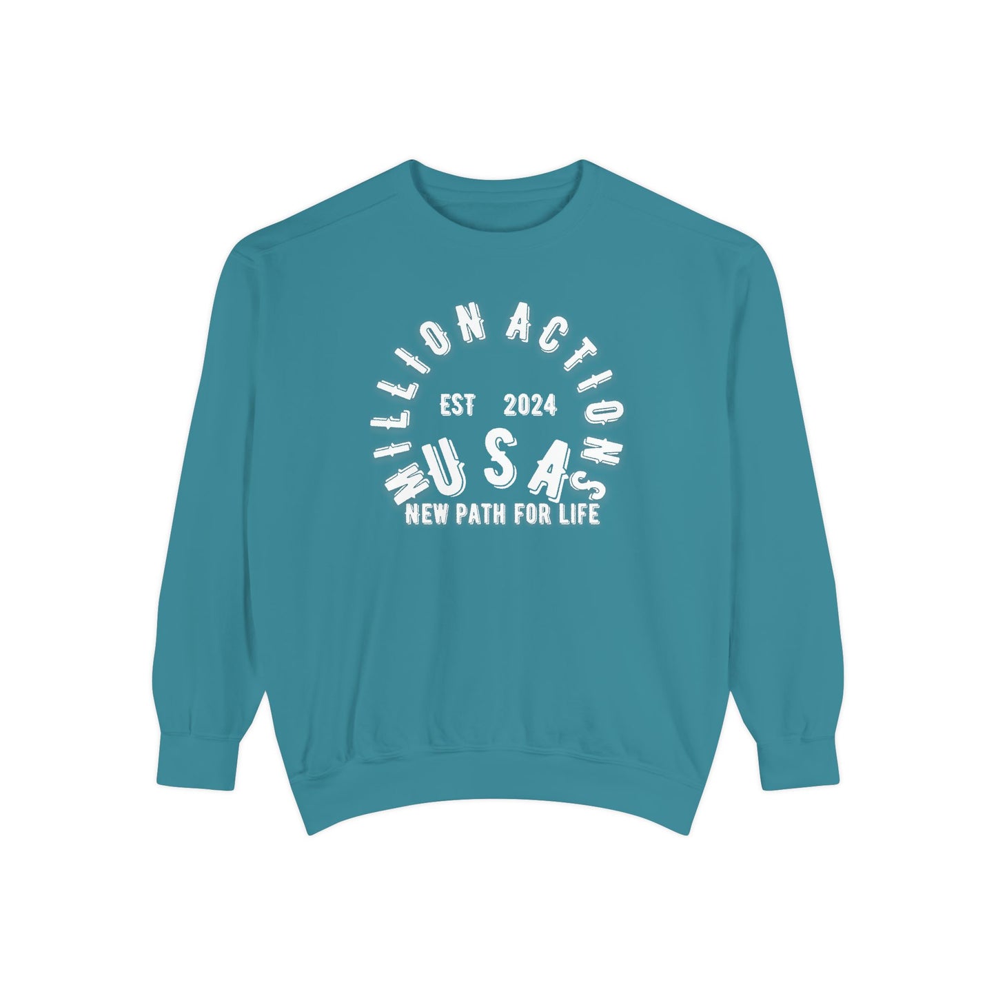 Unisex Garment-Dyed Sweatshirt