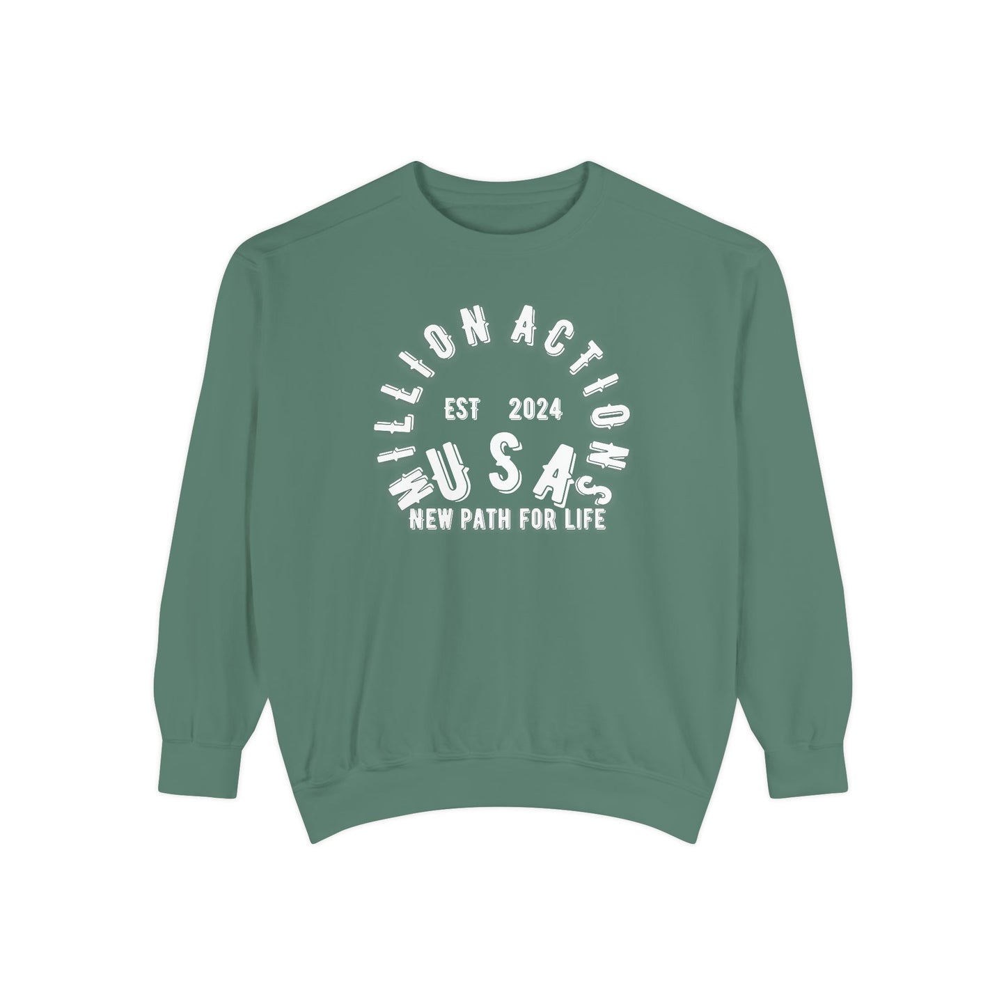 Unisex Garment-Dyed Sweatshirt