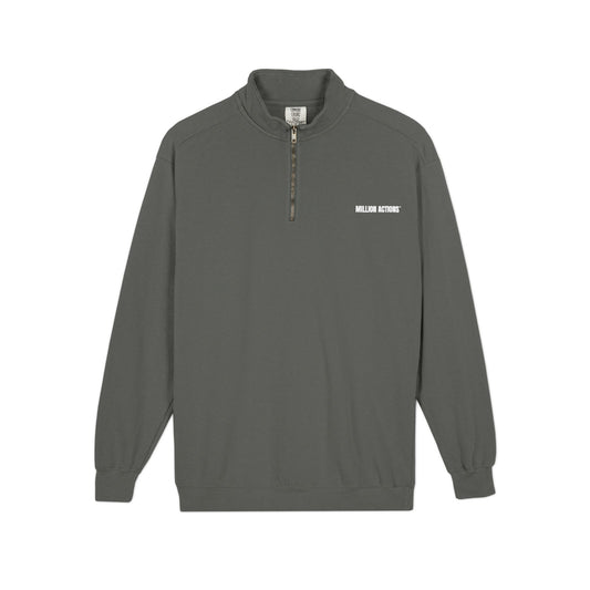 Unisex Adult Quarter-Zip Sweatshirt