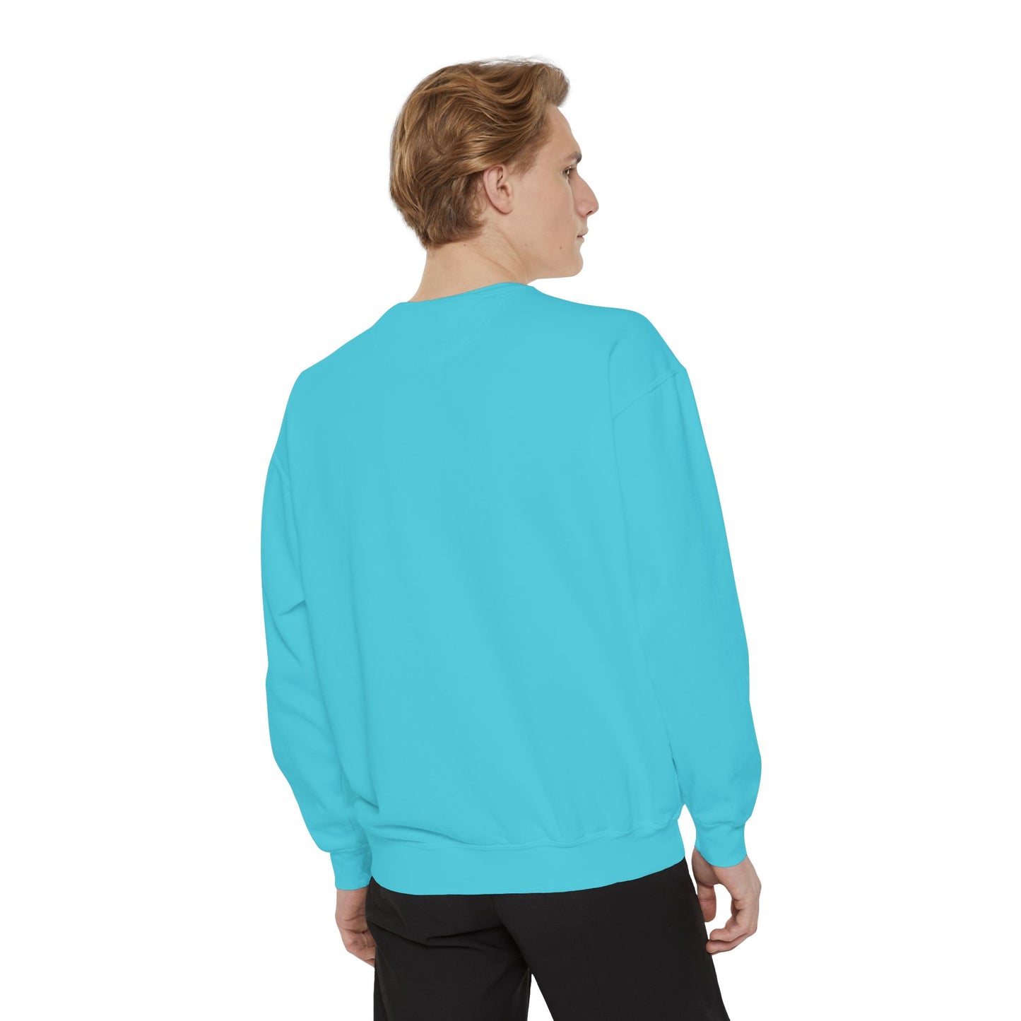 Men Garment-Dyed Sweatshirt