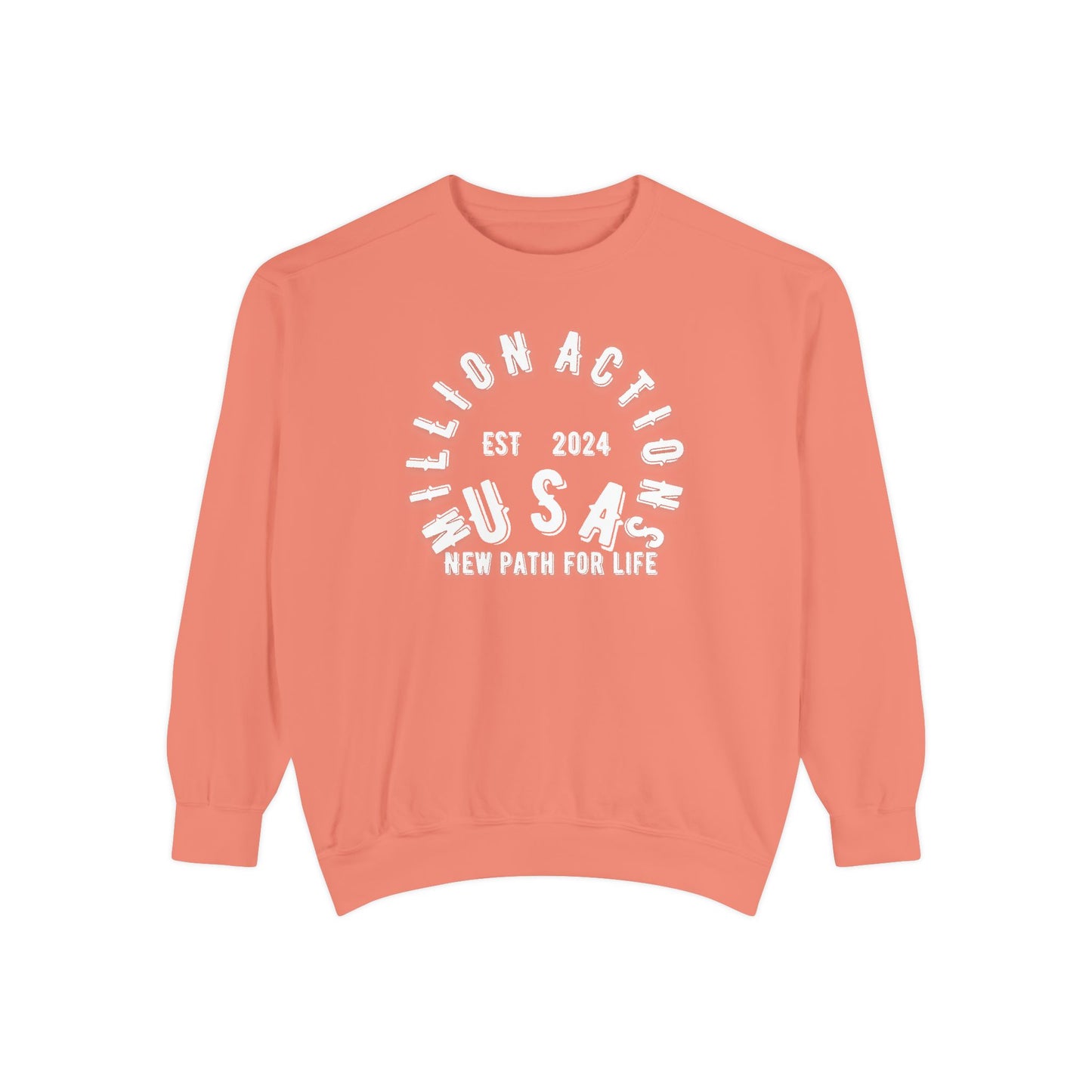 Unisex Garment-Dyed Sweatshirt