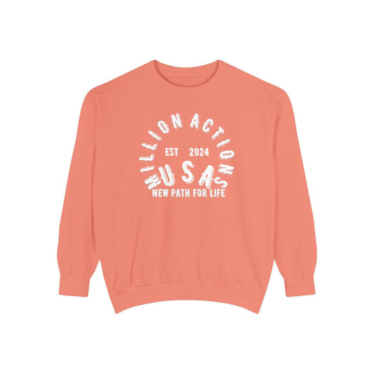 Unisex Garment-Dyed Sweatshirt