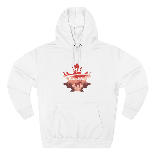 Three-Panel Fleece Hoodie