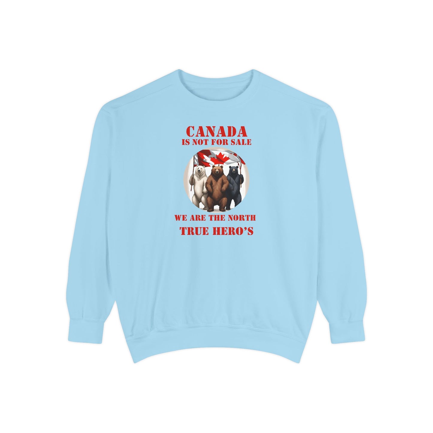 Unisex Garment-Dyed Sweatshirt