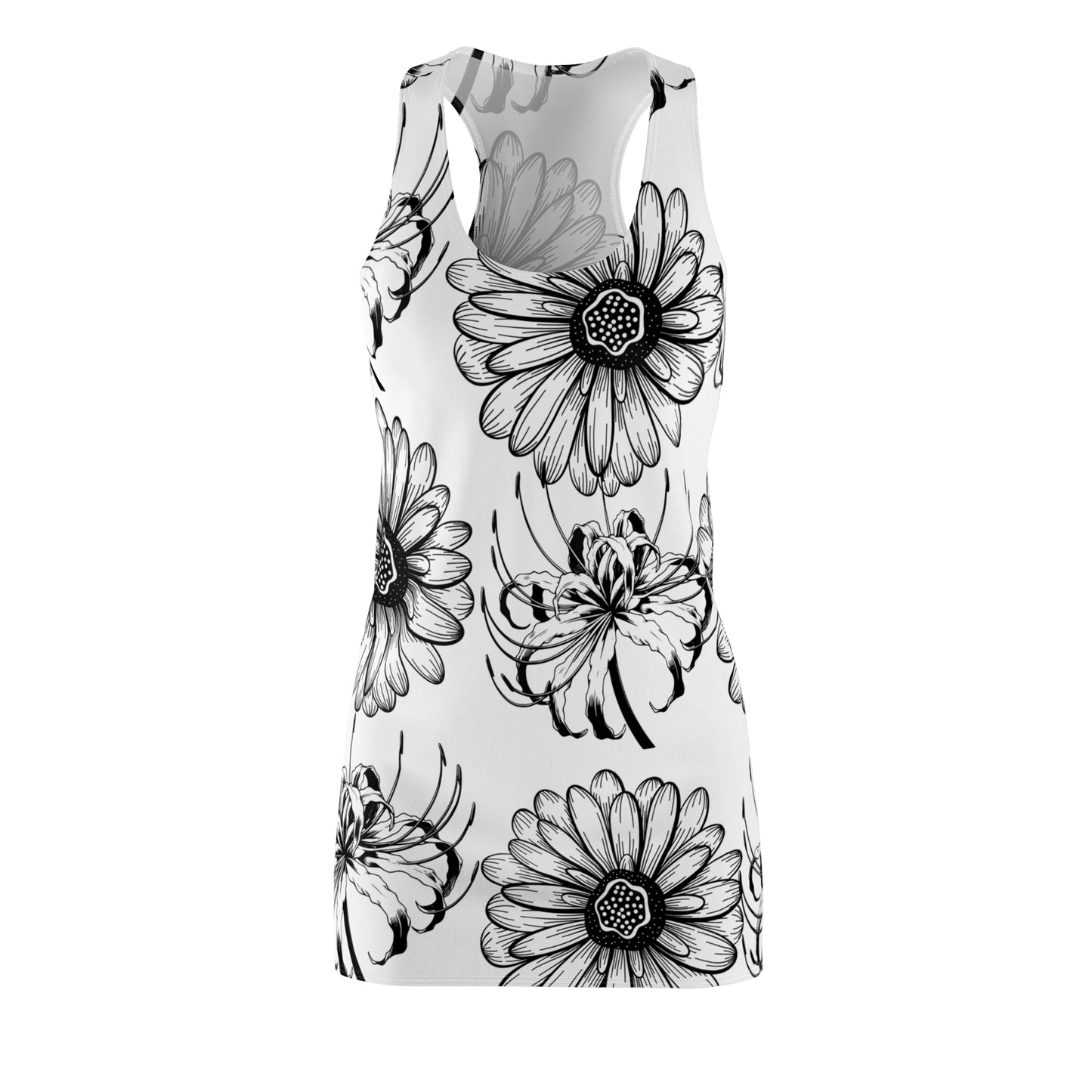 Women's Cut & Sew Racerback Dress (AOP)