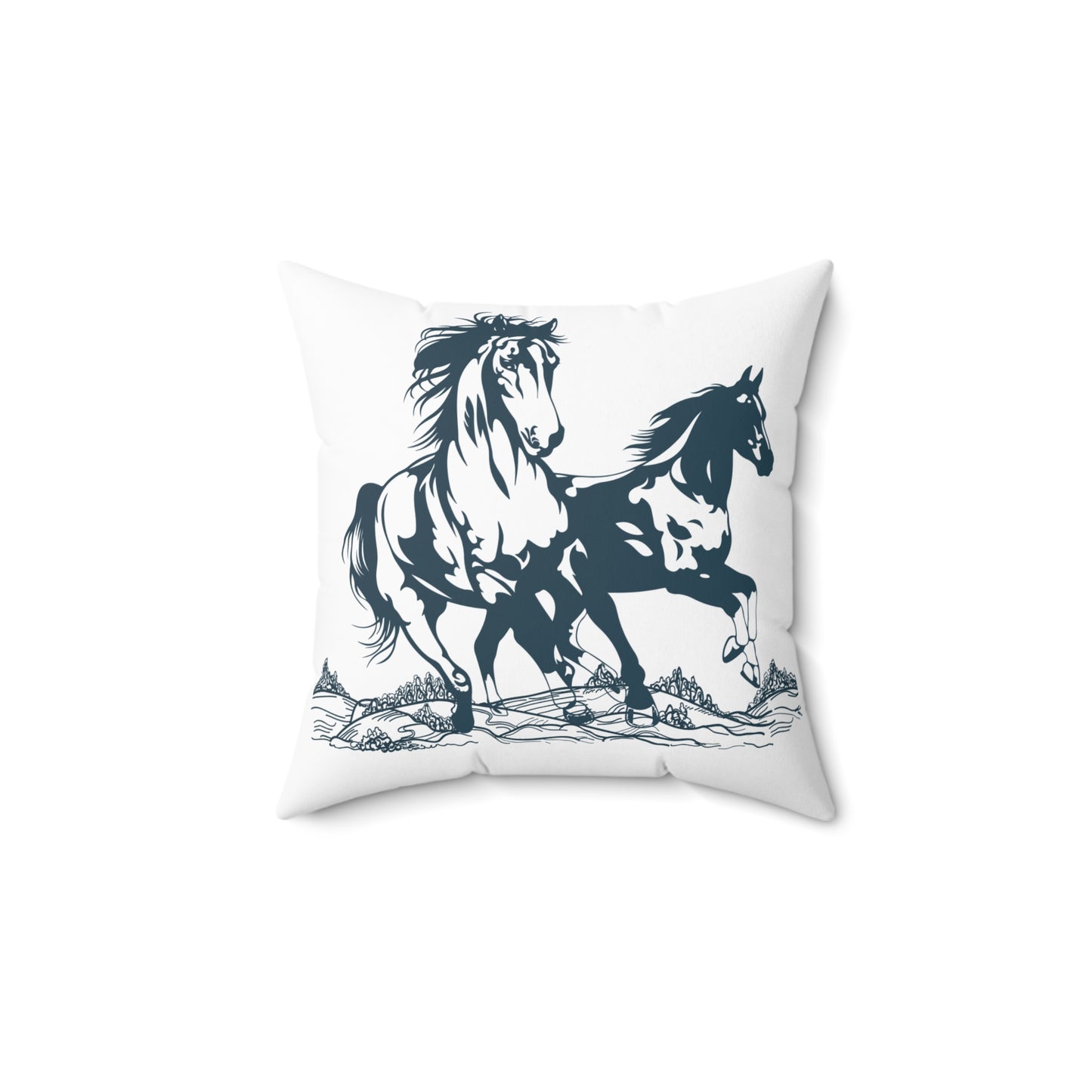 Spun Polyester Square Pillow