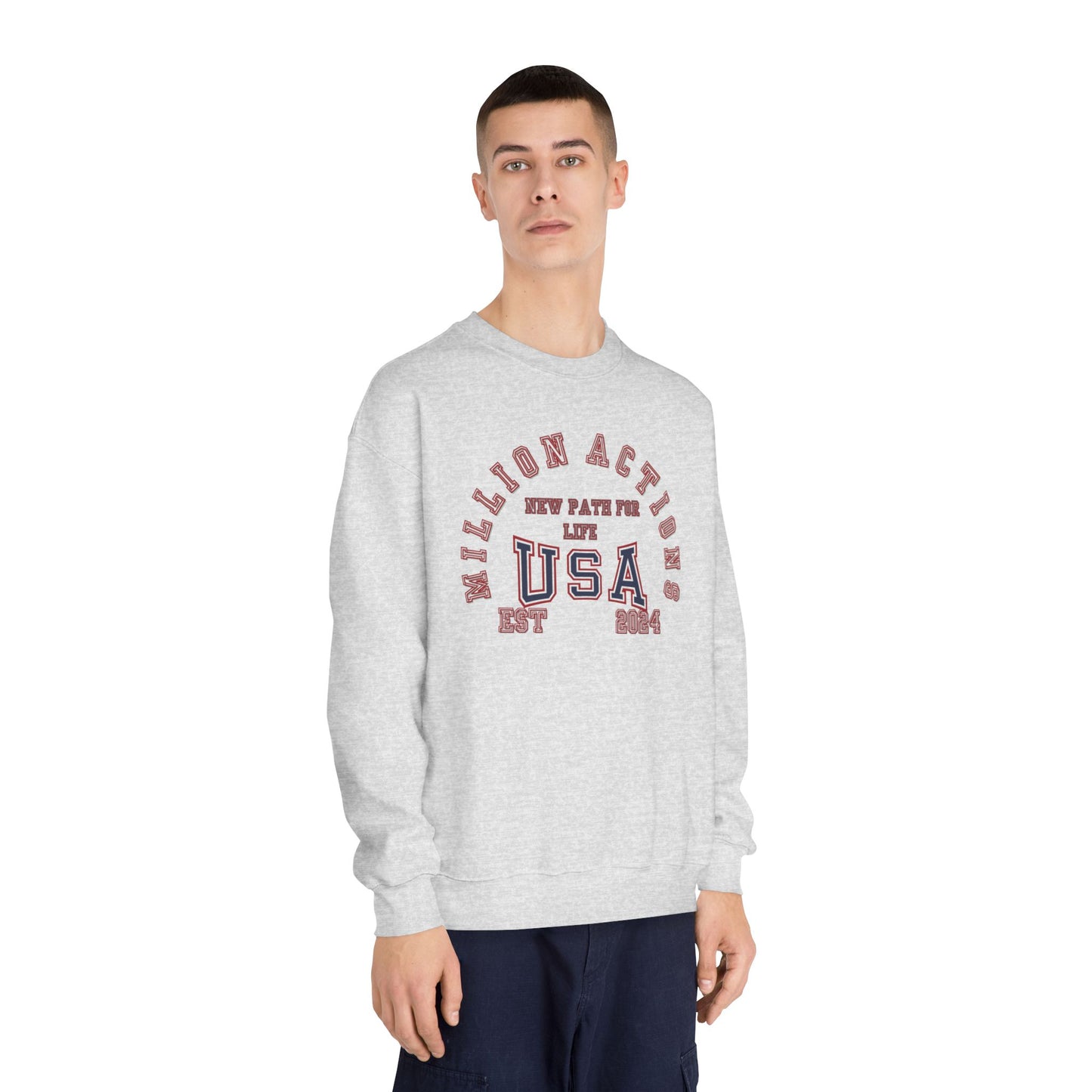 Unisex DryBlend® Crewneck Sweatshirt
