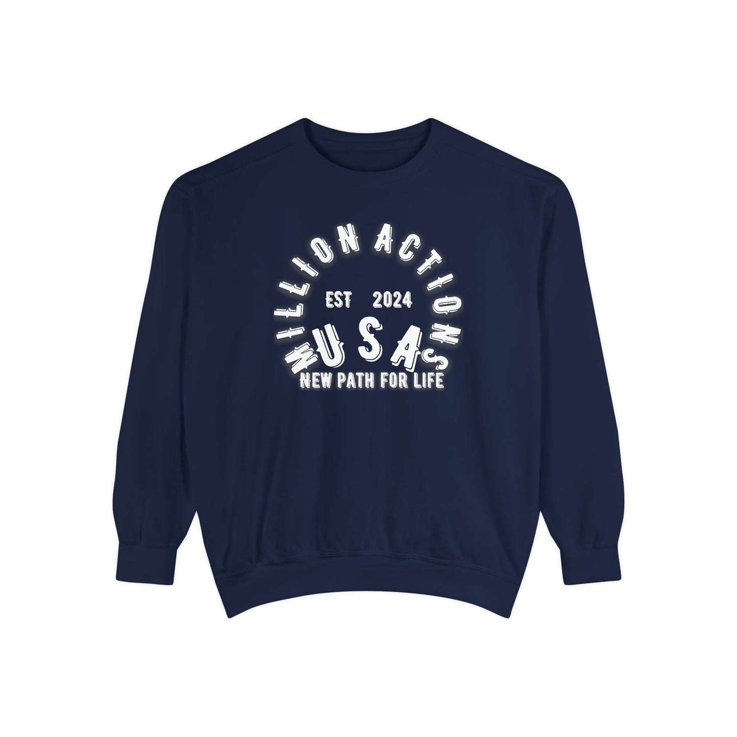 Unisex Garment-Dyed Sweatshirt