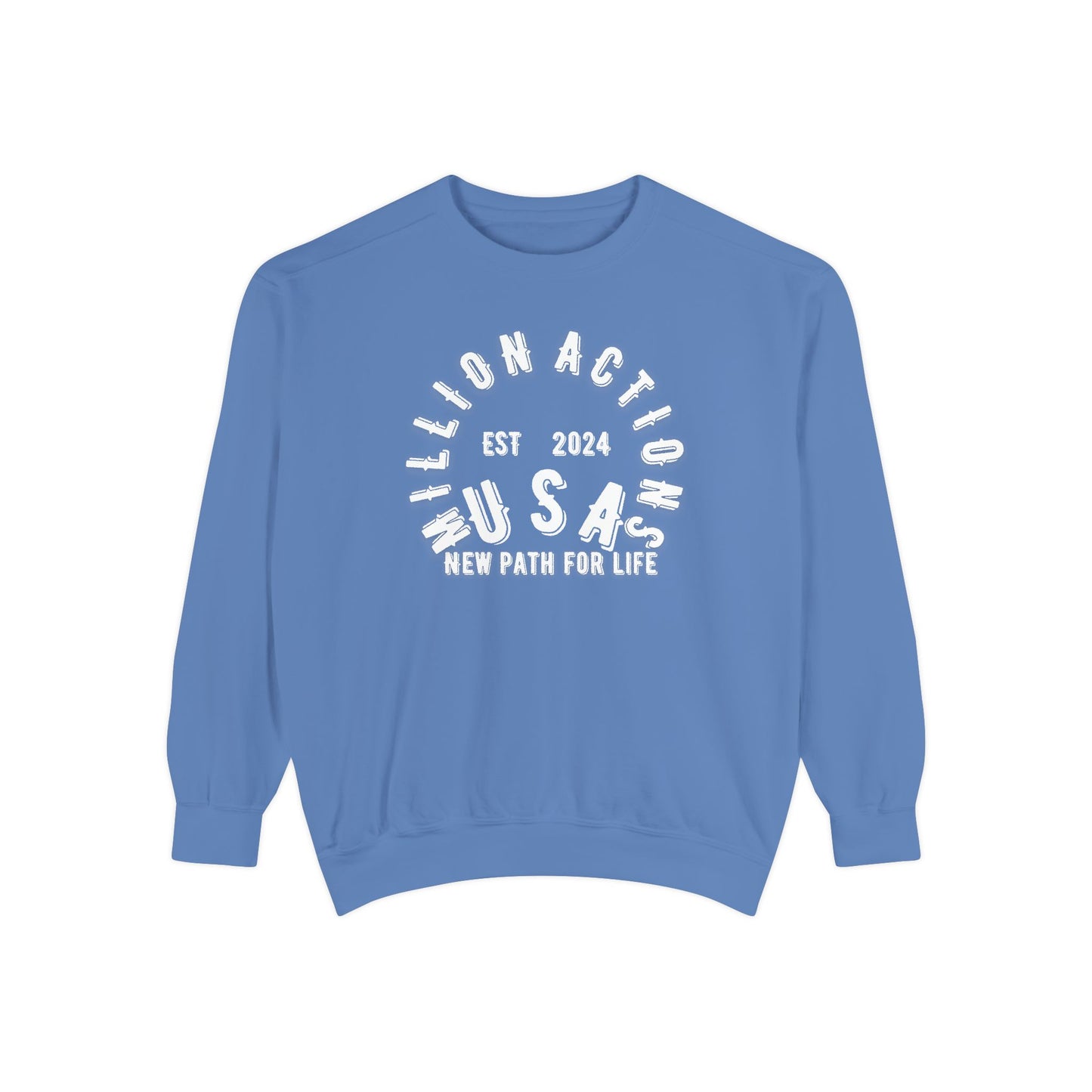 Unisex Garment-Dyed Sweatshirt