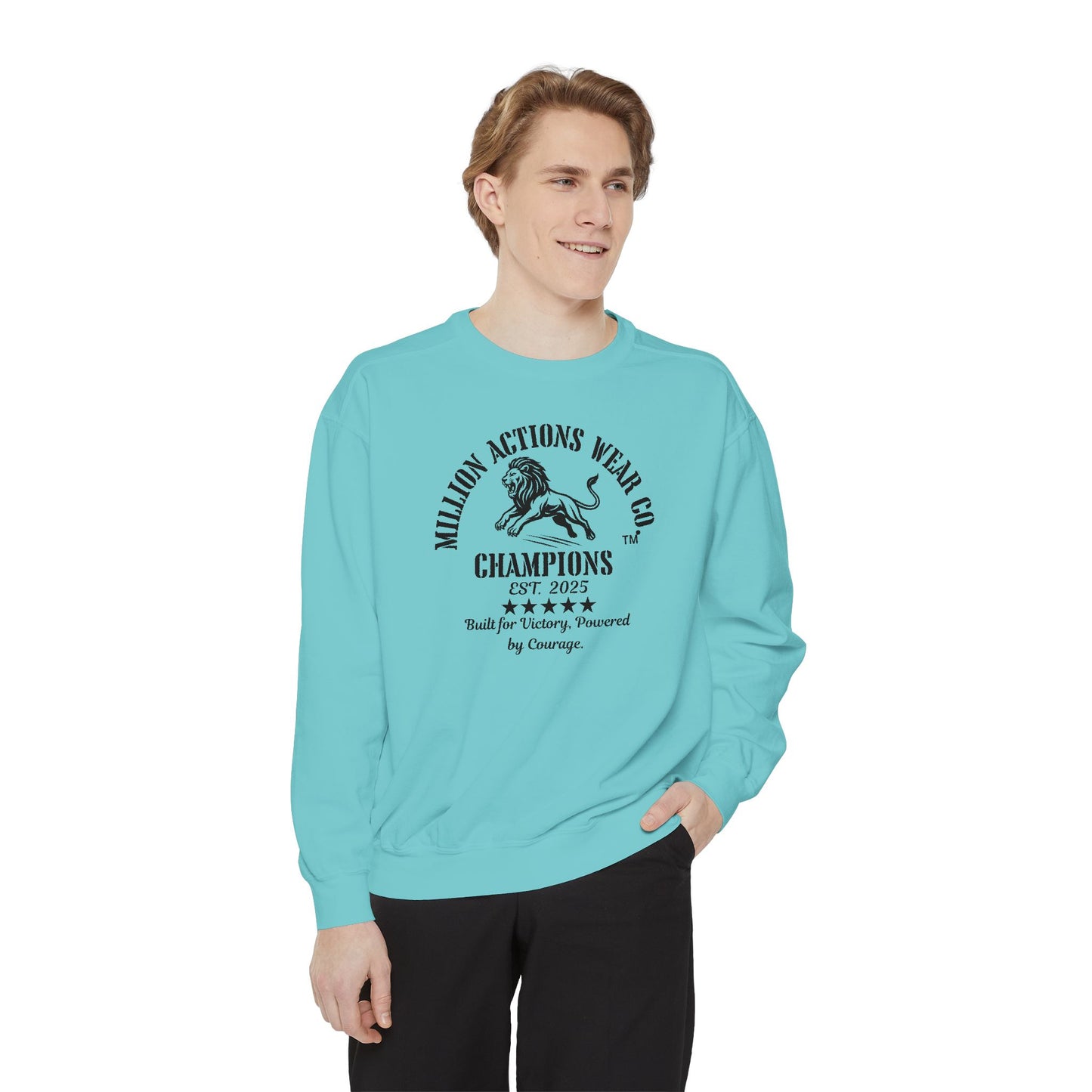 Unisex Garment-Dyed Sweatshirt