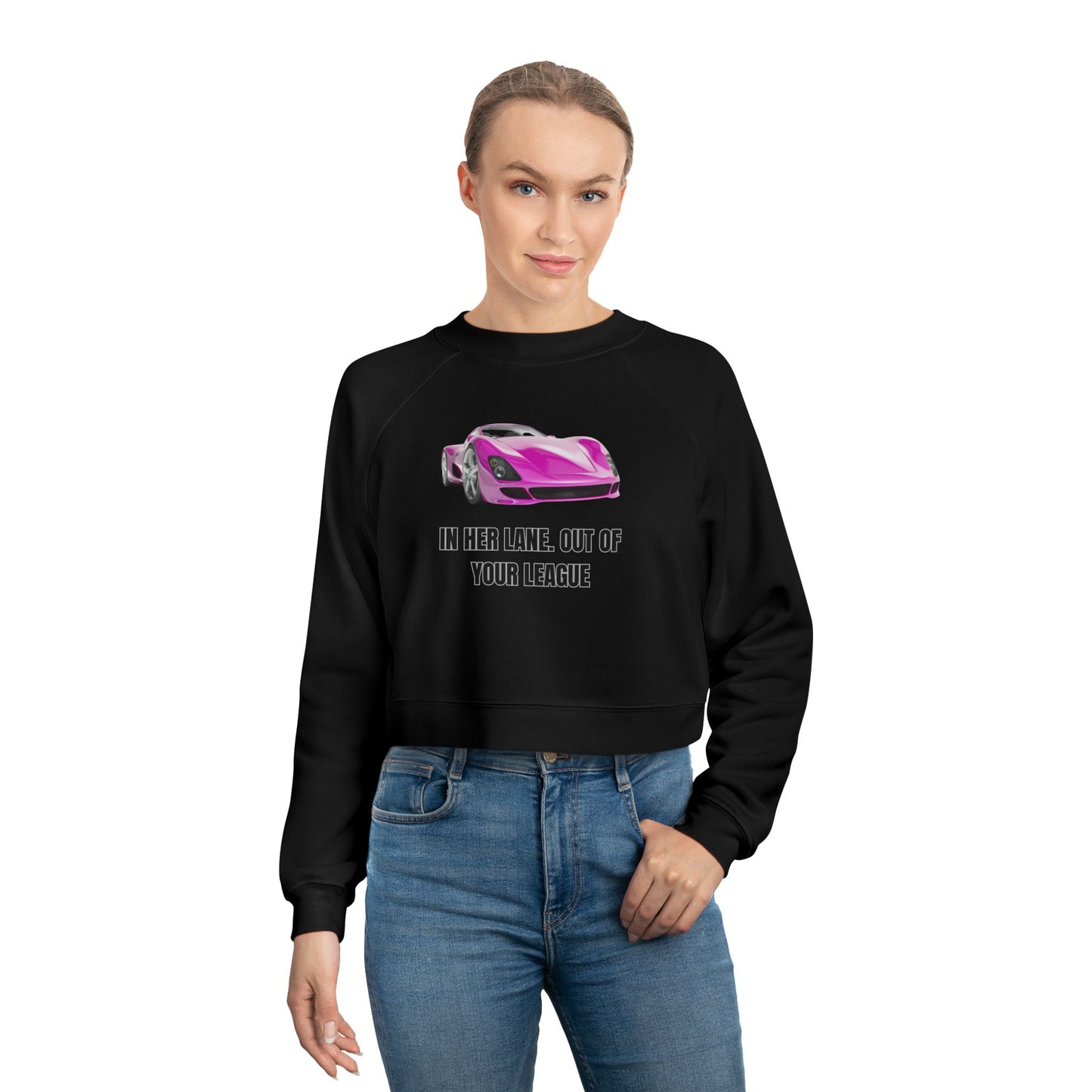 Women's Cropped Fleece Pullover