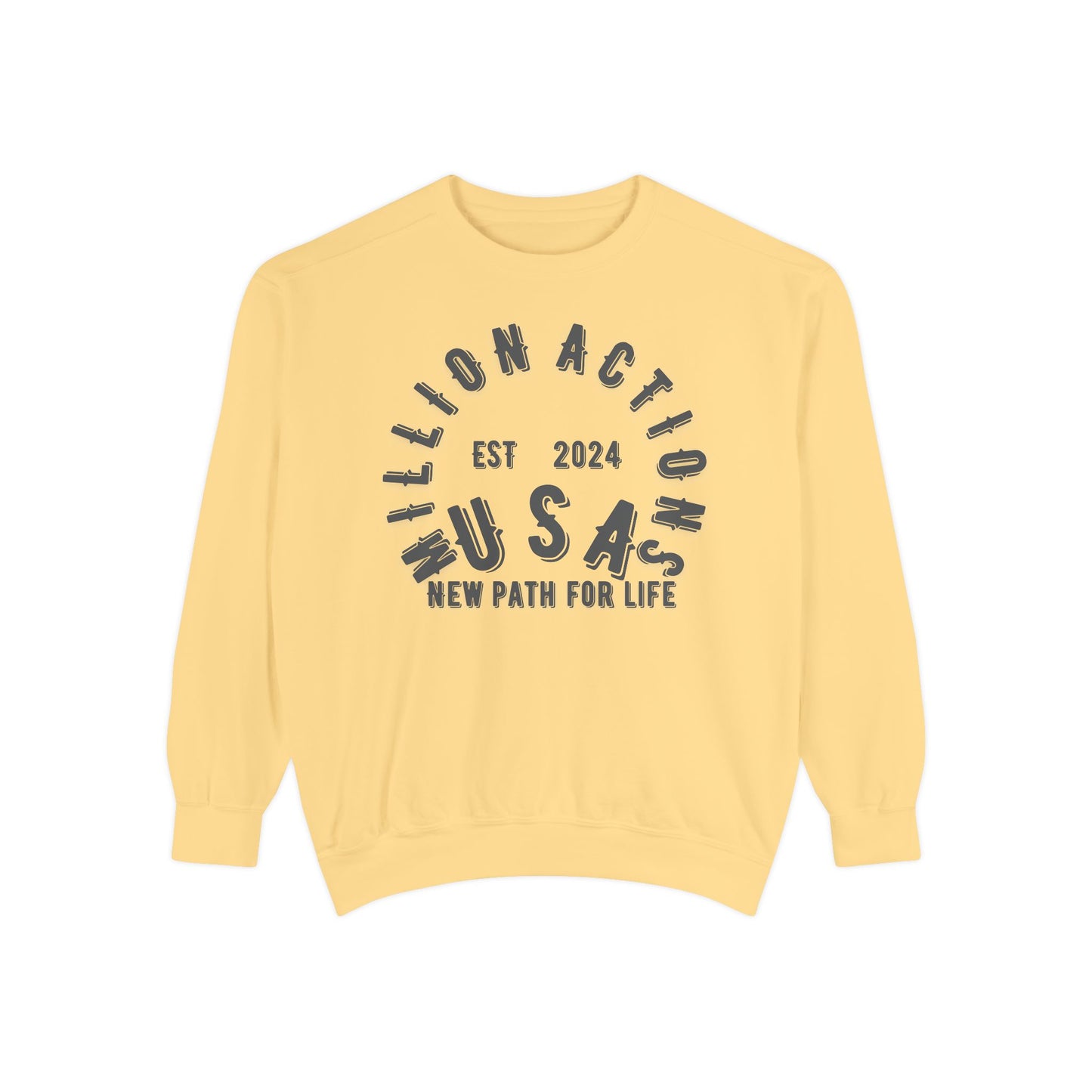 Unisex Garment-Dyed Sweatshirt