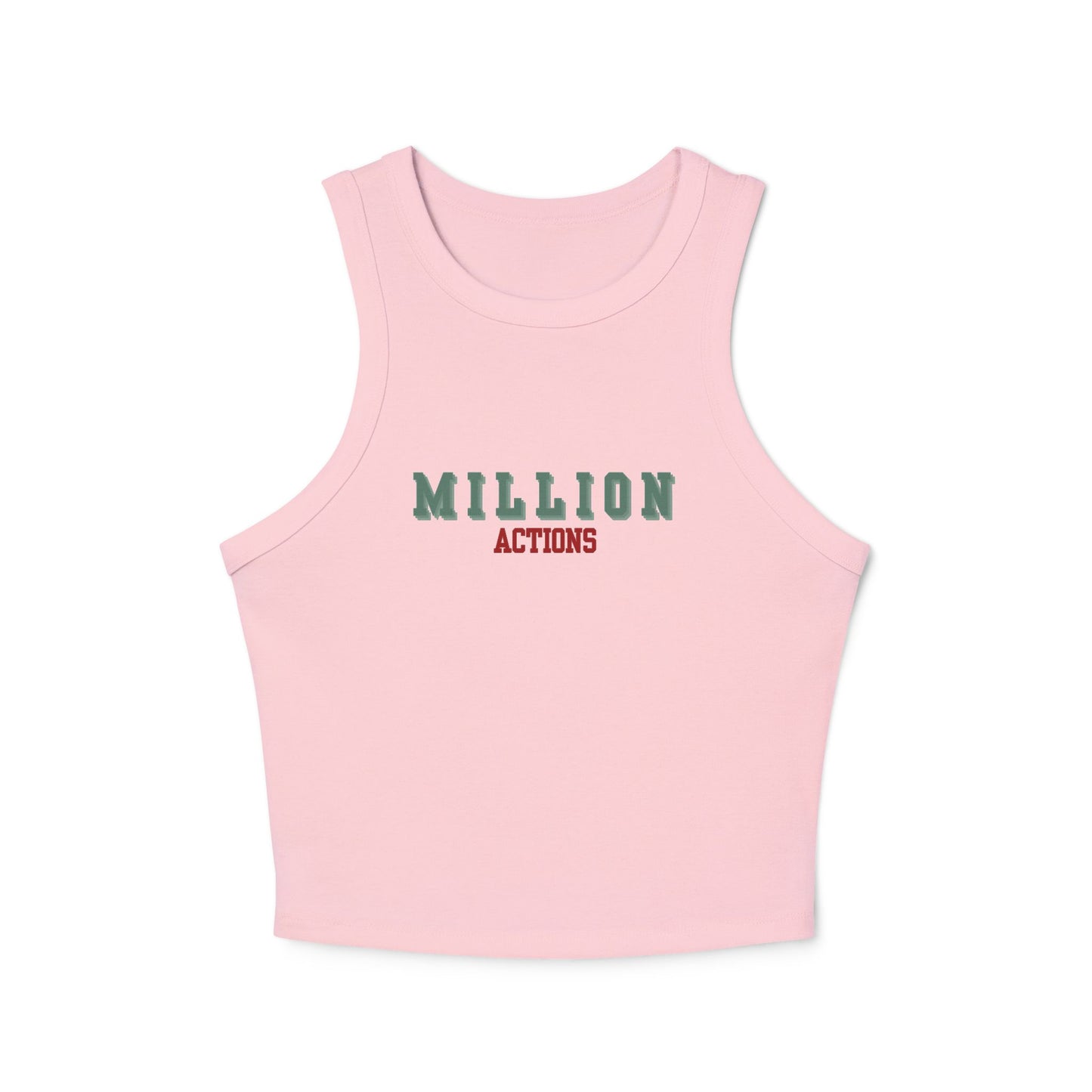 Women's Micro Rib Racer Tank Top