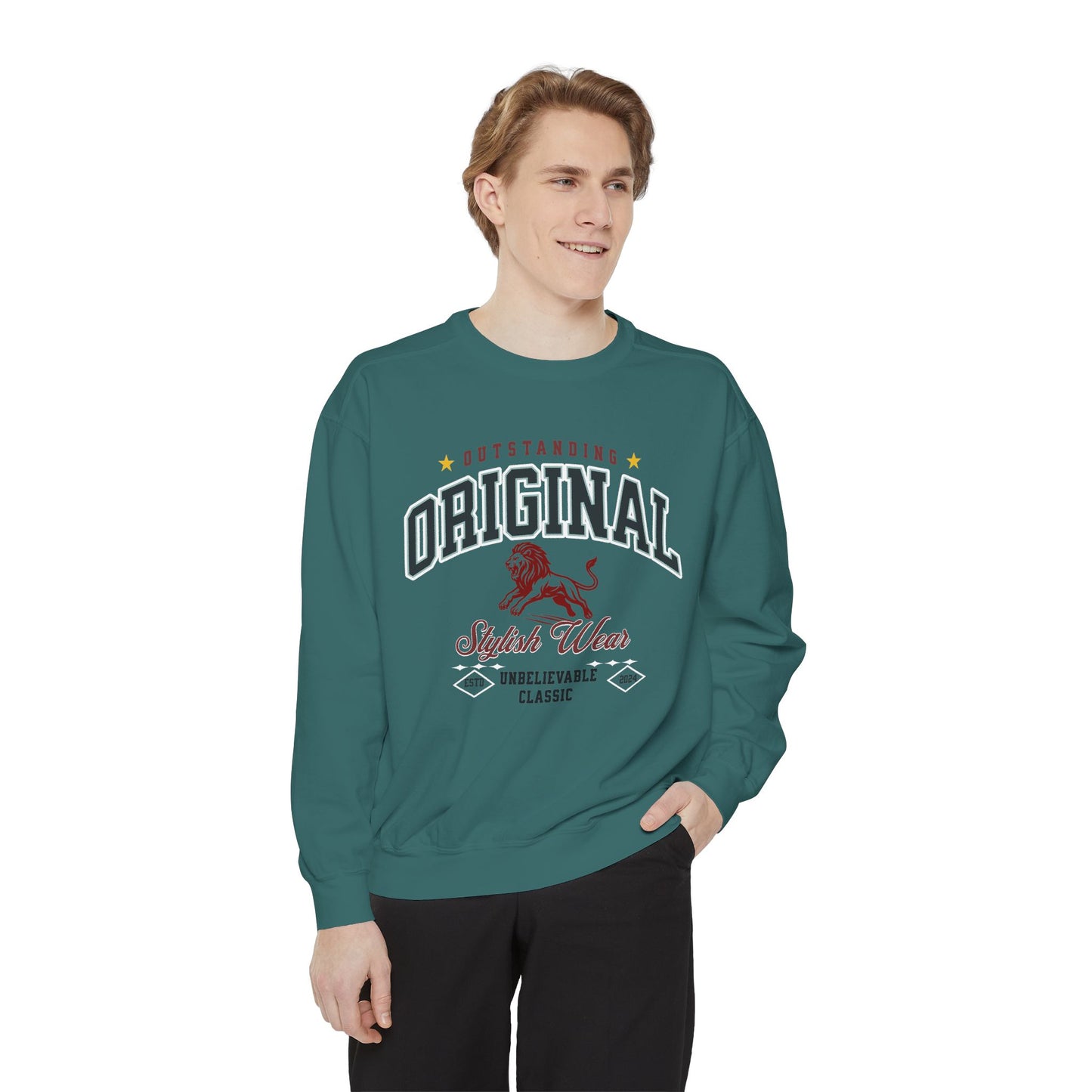 Unisex Garment-Dyed Sweatshirt