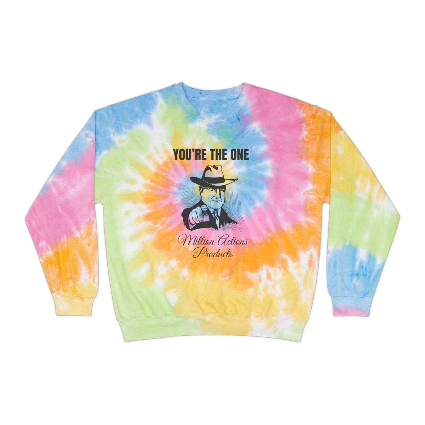 Unisex Tie-Dye Sweatshirt