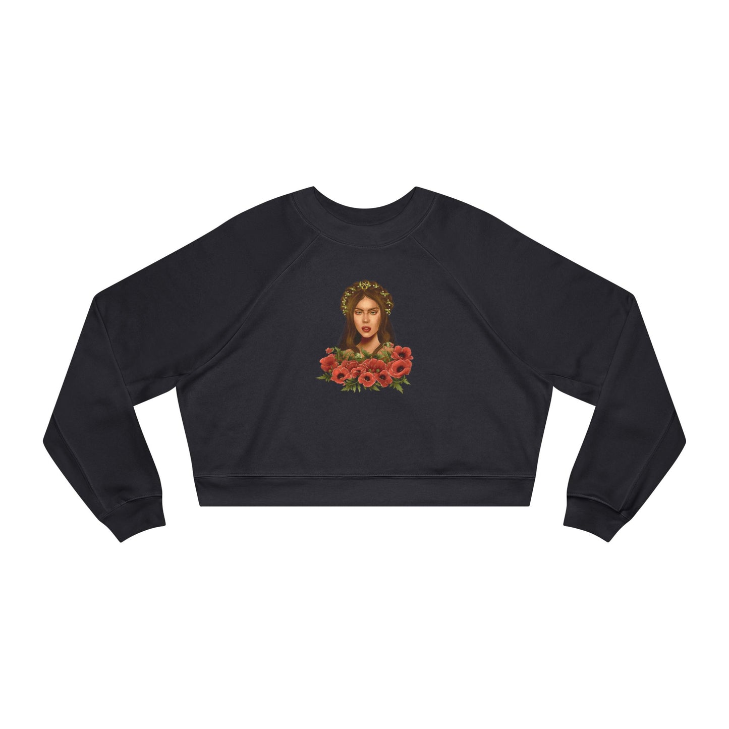 Women's Cropped Fleece Pullover