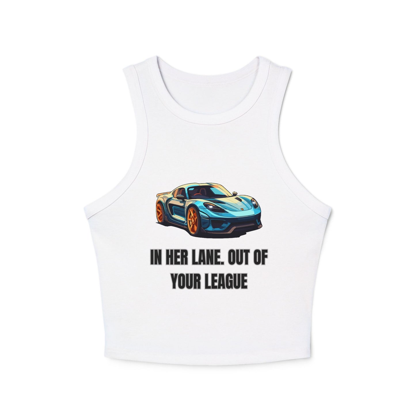 Women's Micro Rib Racer Tank Top