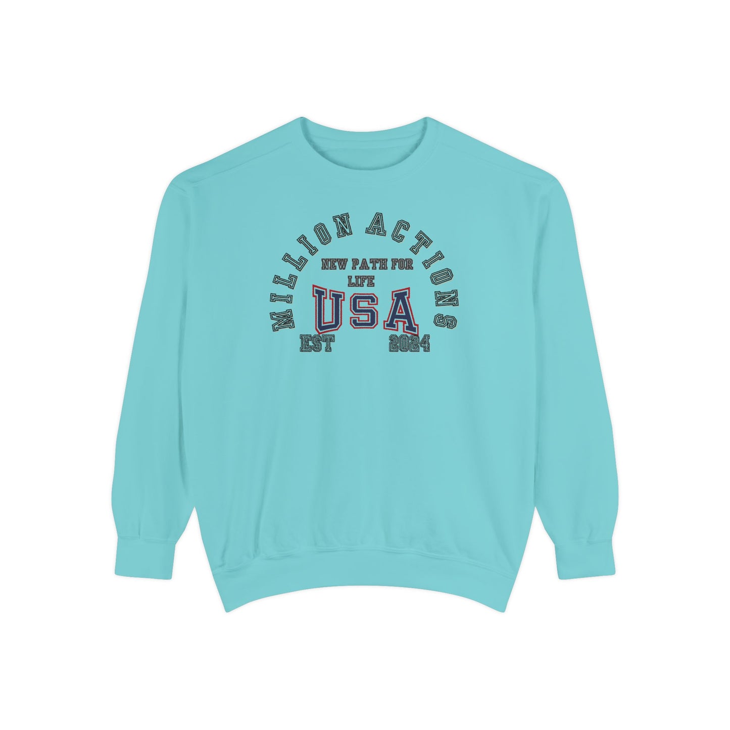 Unisex Garment-Dyed Sweatshirt