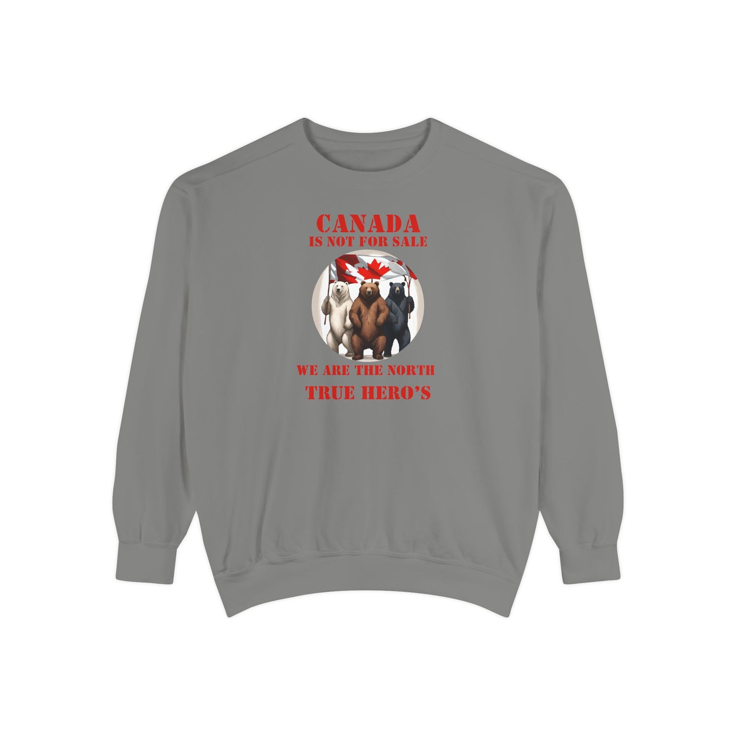 Unisex Garment-Dyed Sweatshirt