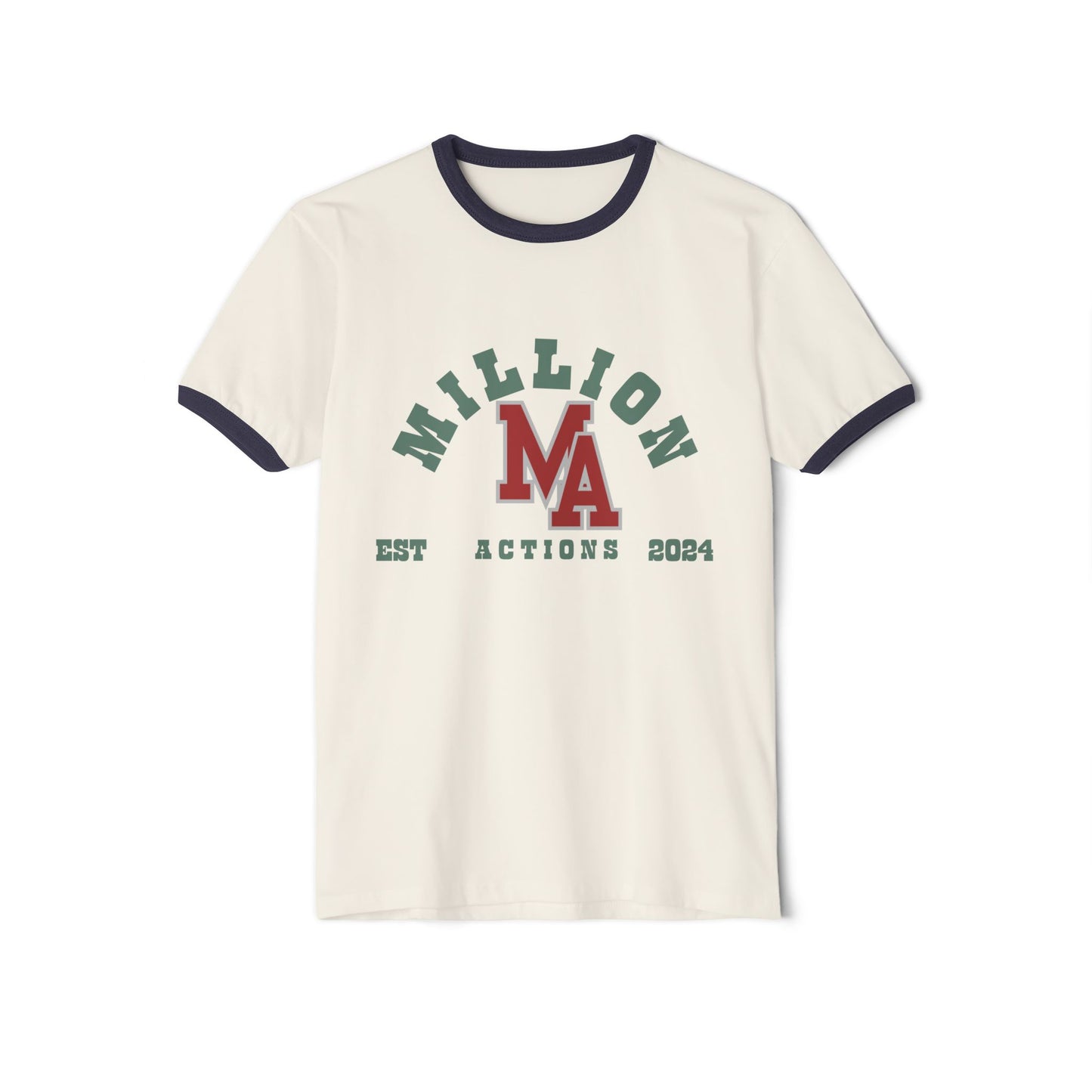 Unisex Cotton Ringer T-Shirt