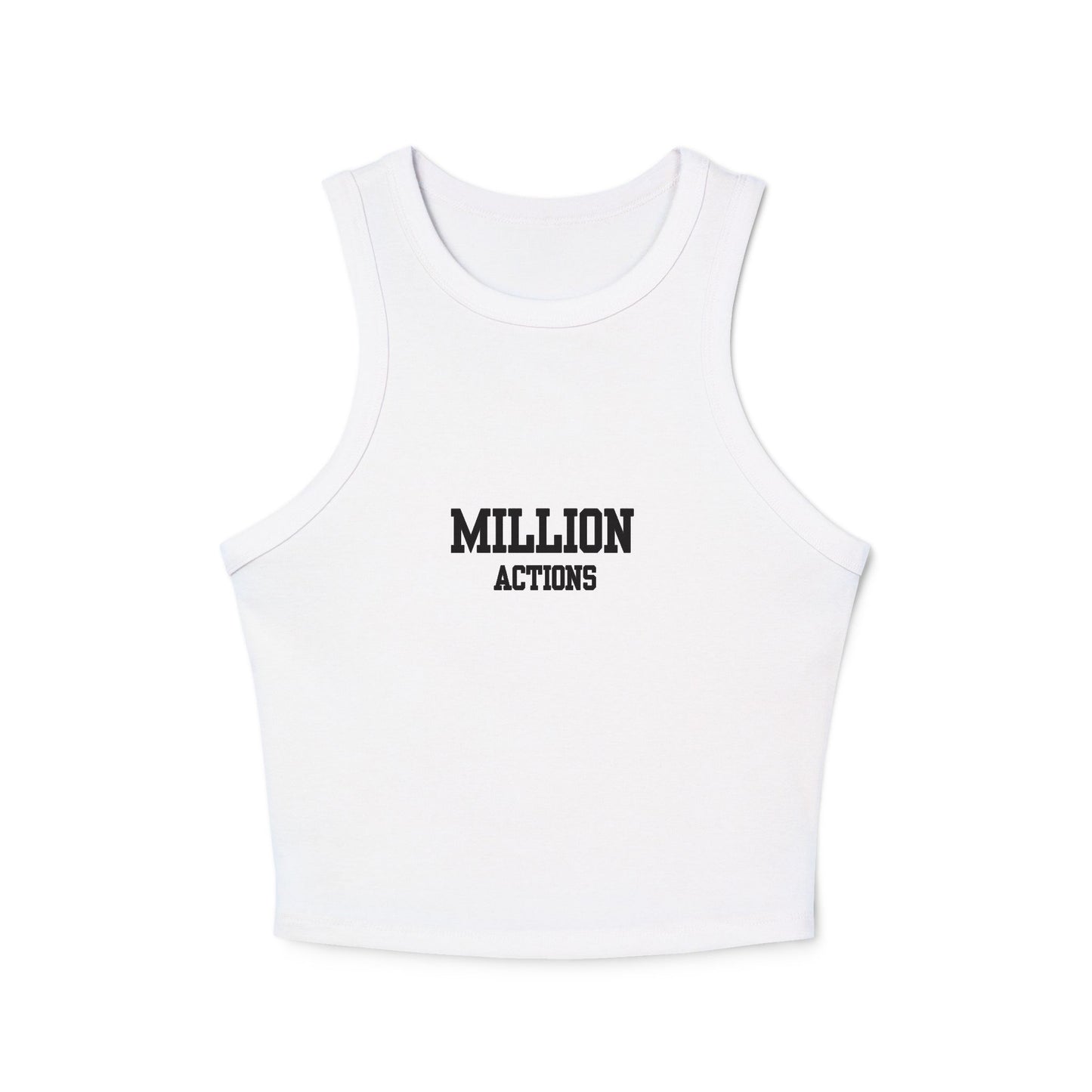 Women's Micro Rib Racer Tank Top