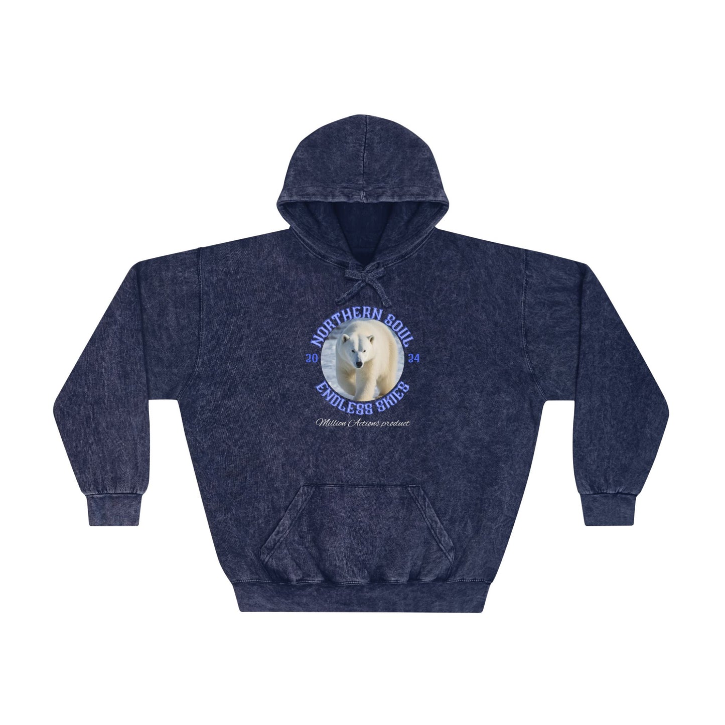 Unisex Mineral Wash Hoodie