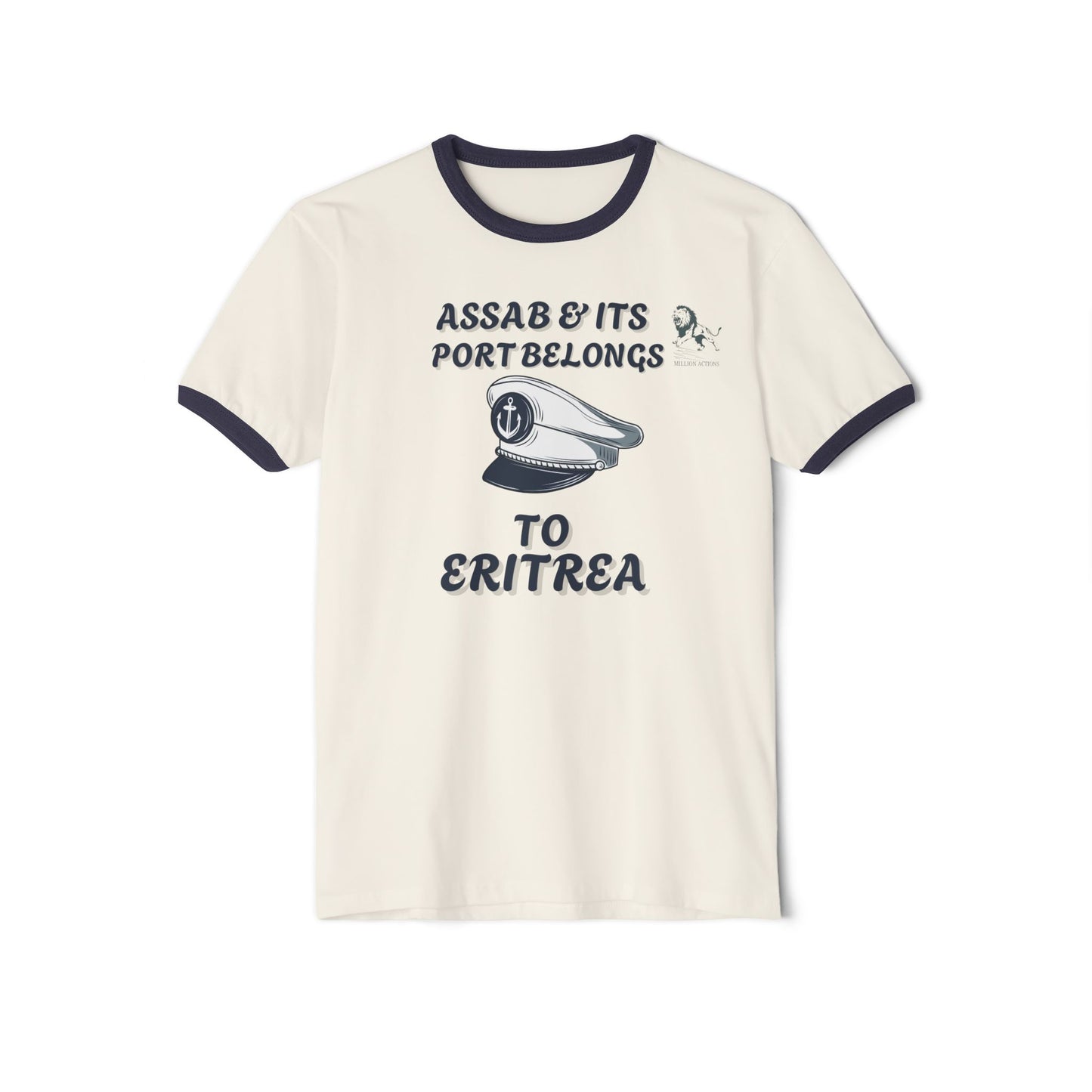 Unisex Cotton Ringer T-Shirt