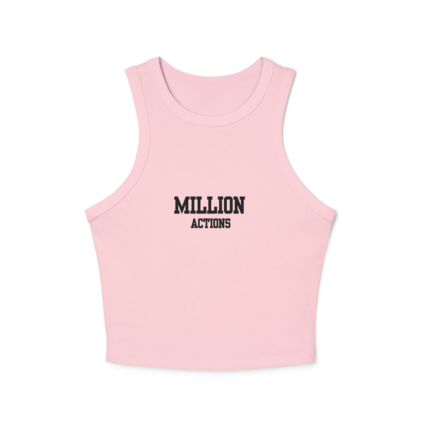 Women's Micro Rib Racer Tank Top