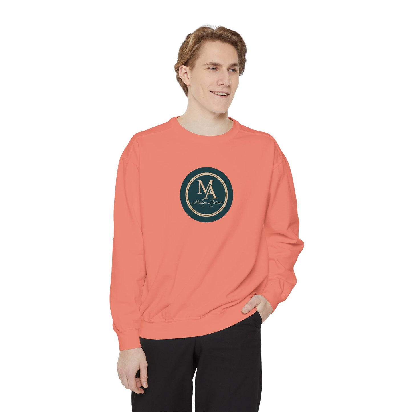 Unisex Garment-Dyed Sweatshirt