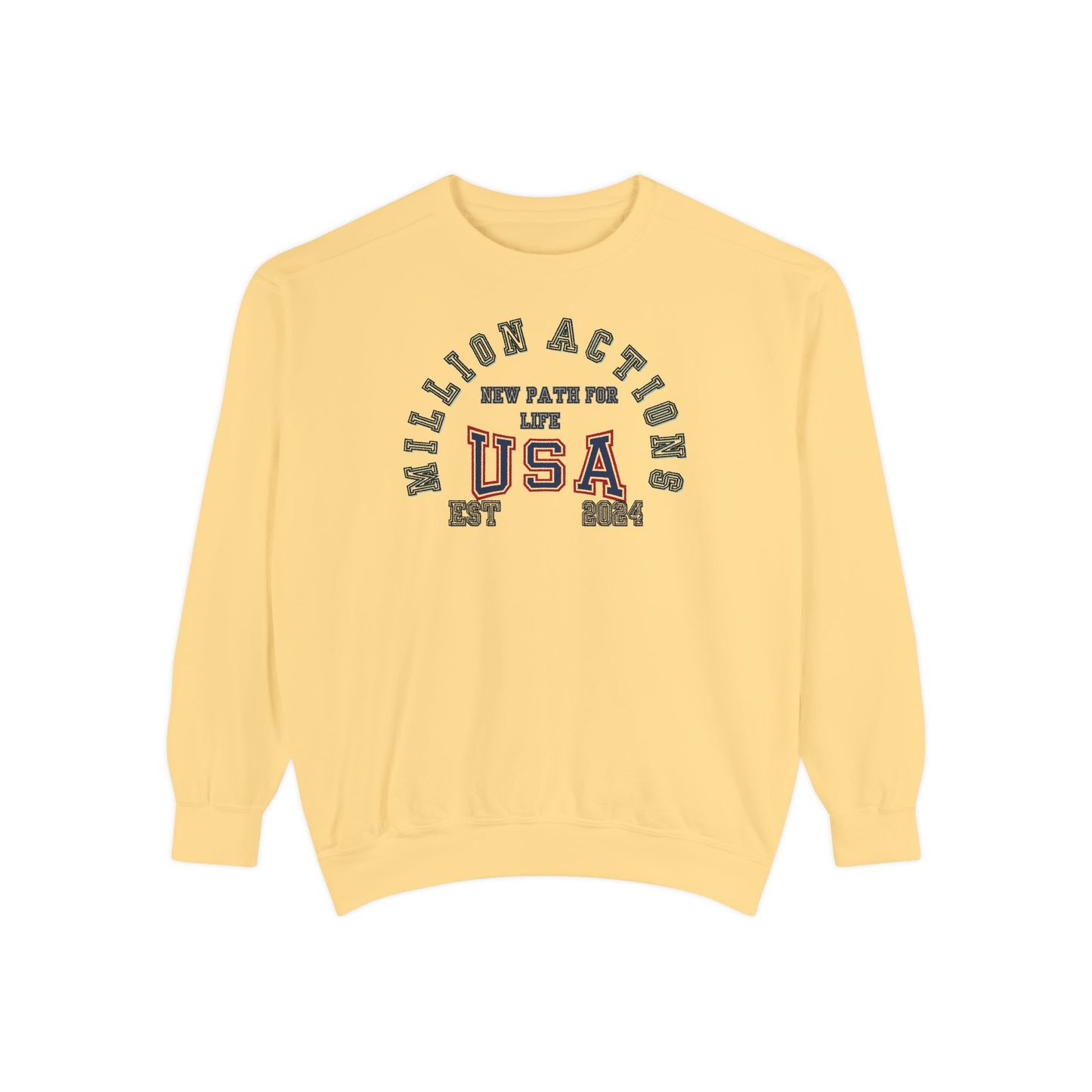 Unisex Garment-Dyed Sweatshirt
