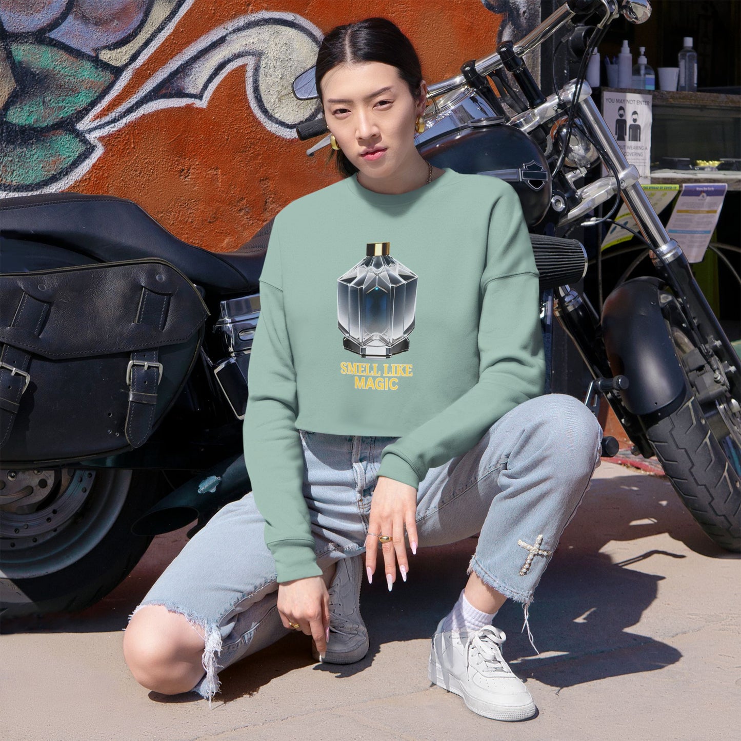 Women's Cropped Sweatshirt