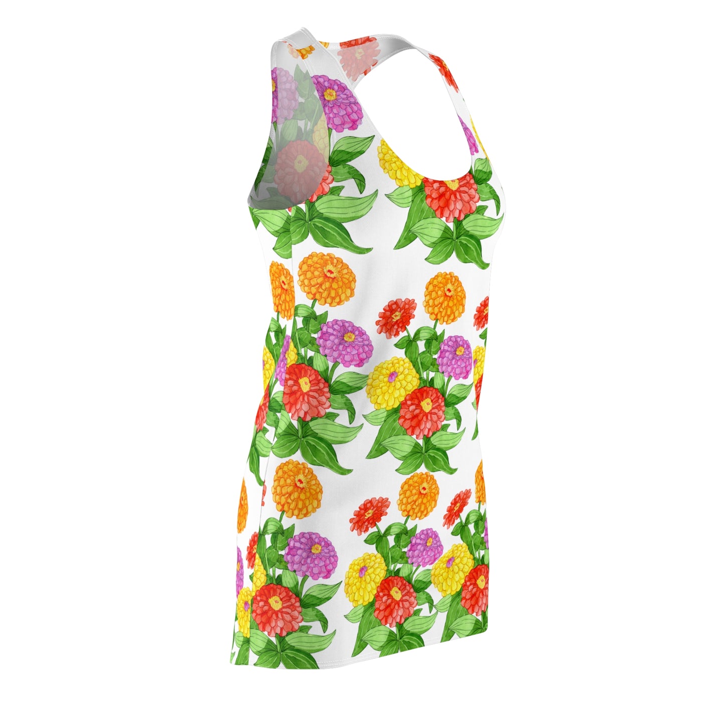 Women's Cut & Sew Racerback Dress (AOP)