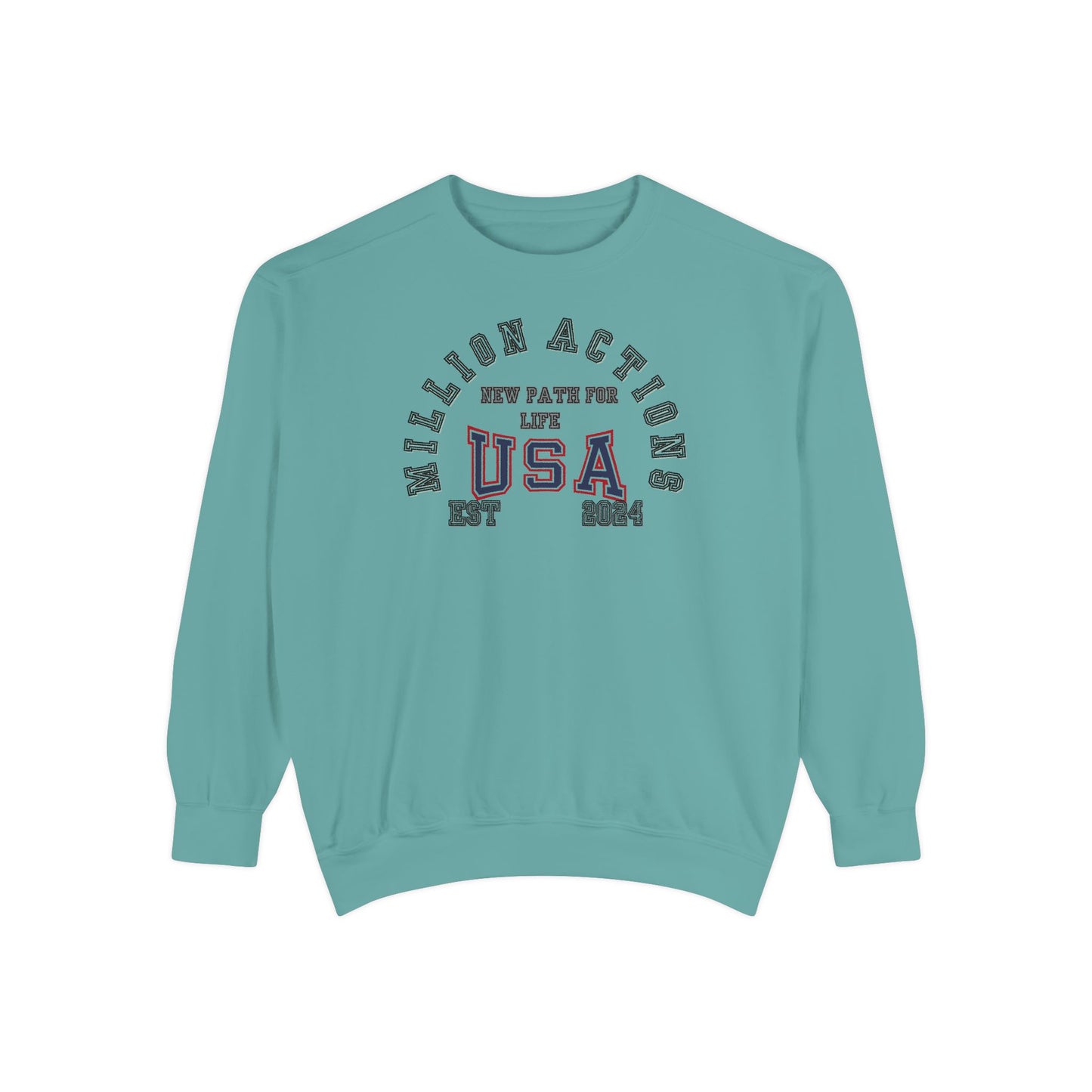 Unisex Garment-Dyed Sweatshirt