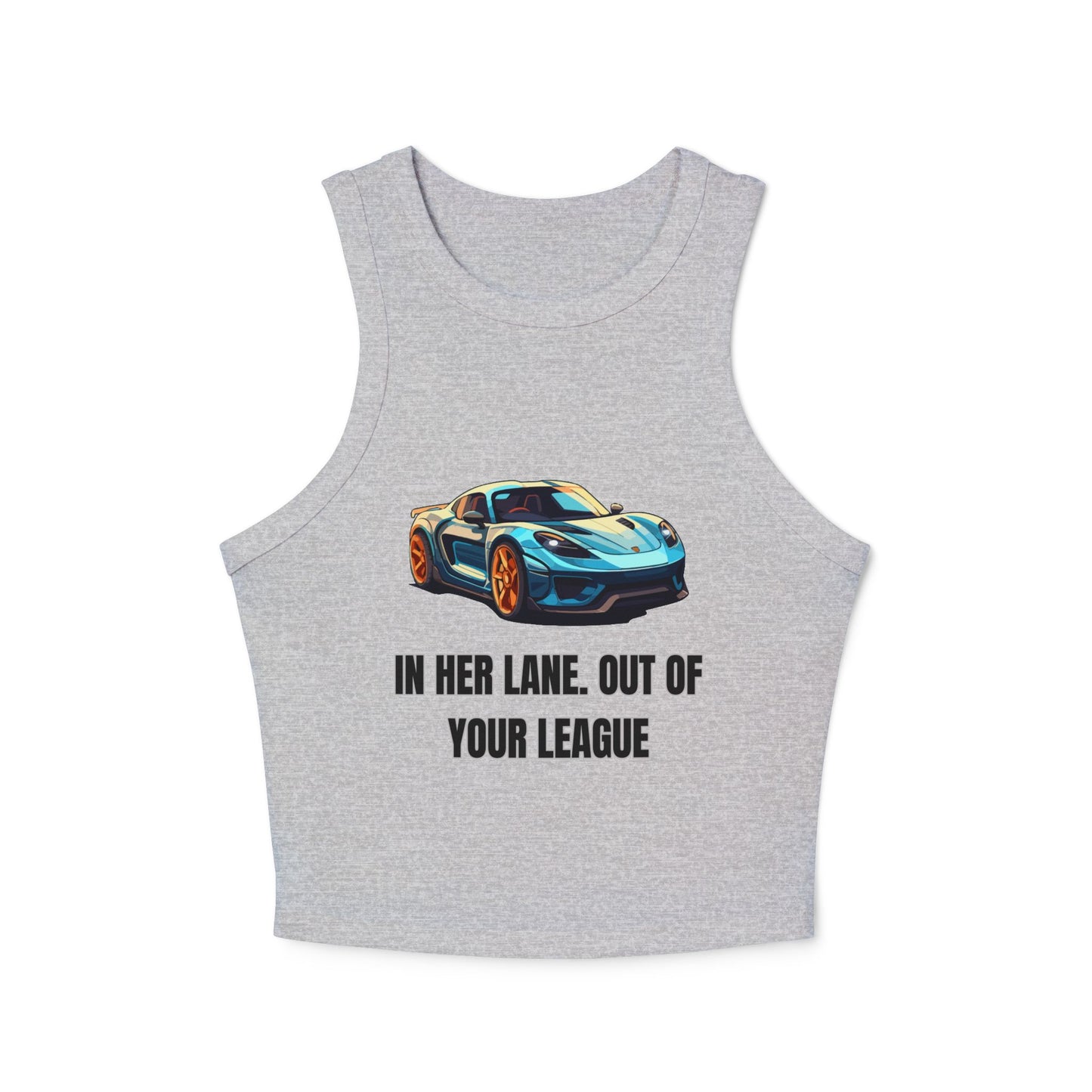 Women's Micro Rib Racer Tank Top