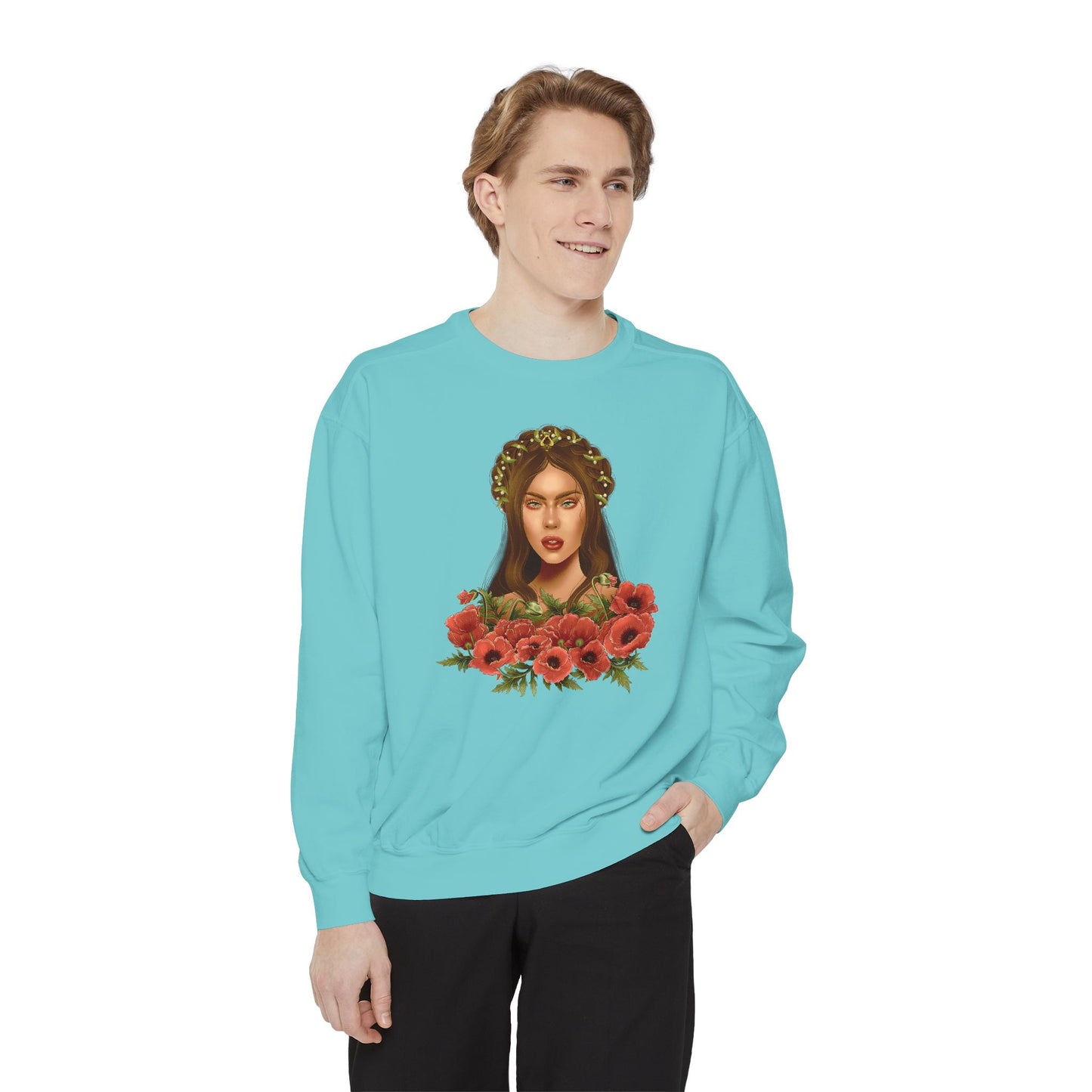 Unisex Garment-Dyed Sweatshirt