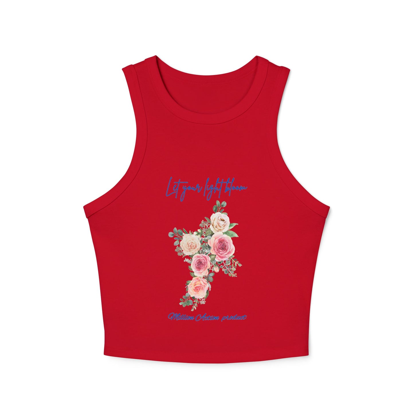 Women's Micro Rib Racer Tank Top