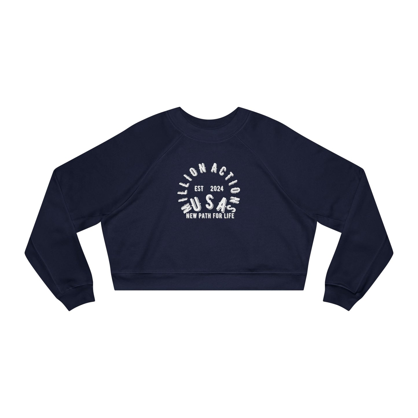 Women's Cropped Fleece Pullover