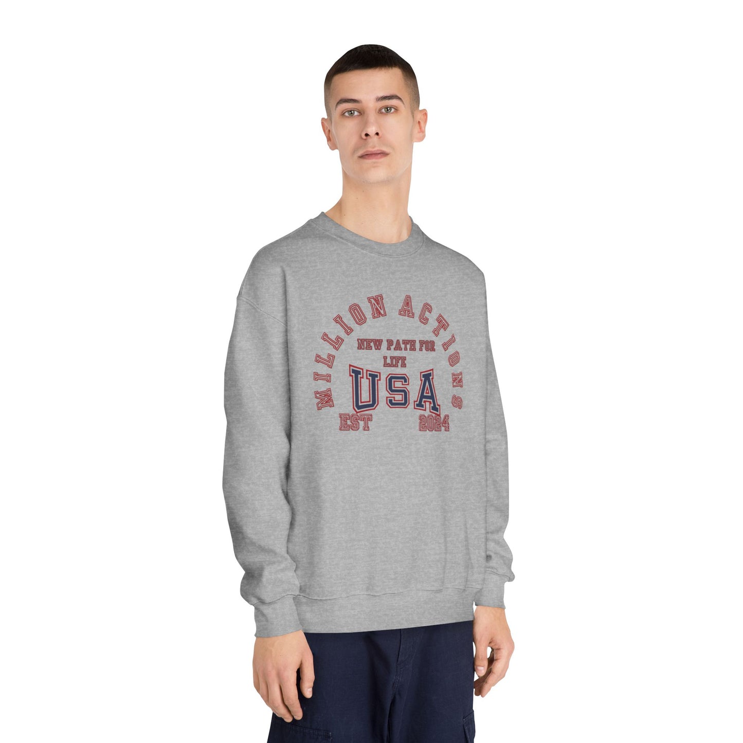 Unisex DryBlend® Crewneck Sweatshirt