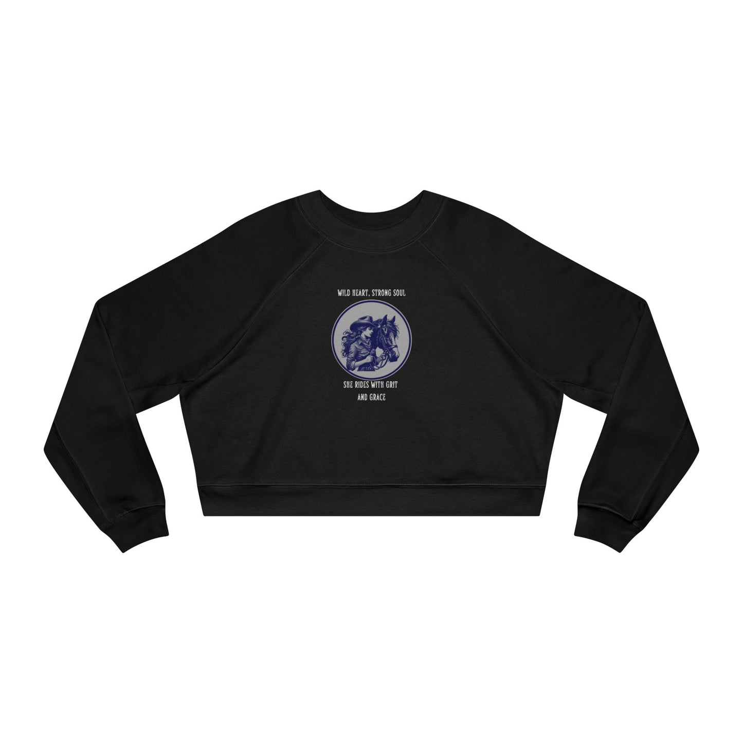 Women's Cropped Fleece Pullover