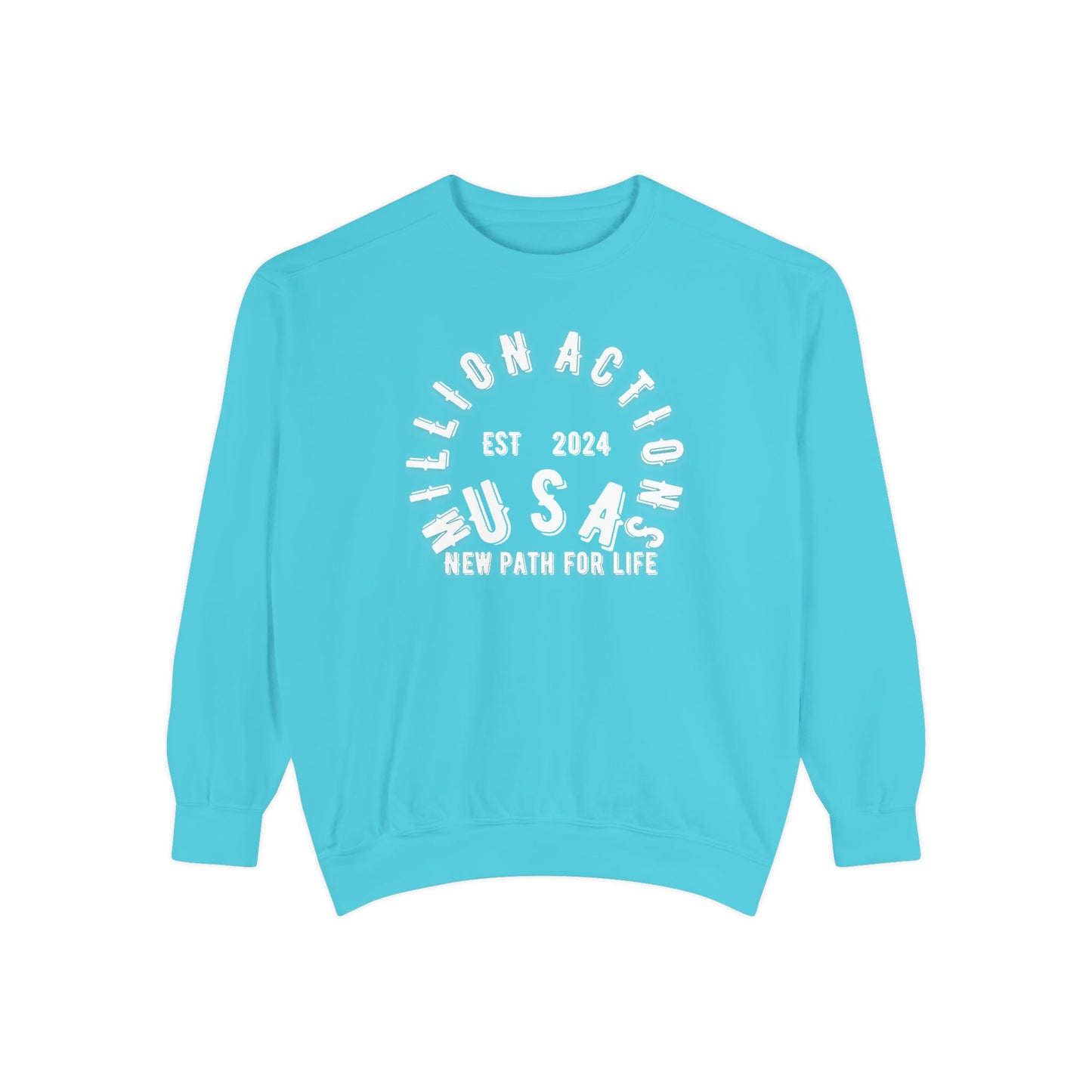 Unisex Garment-Dyed Sweatshirt