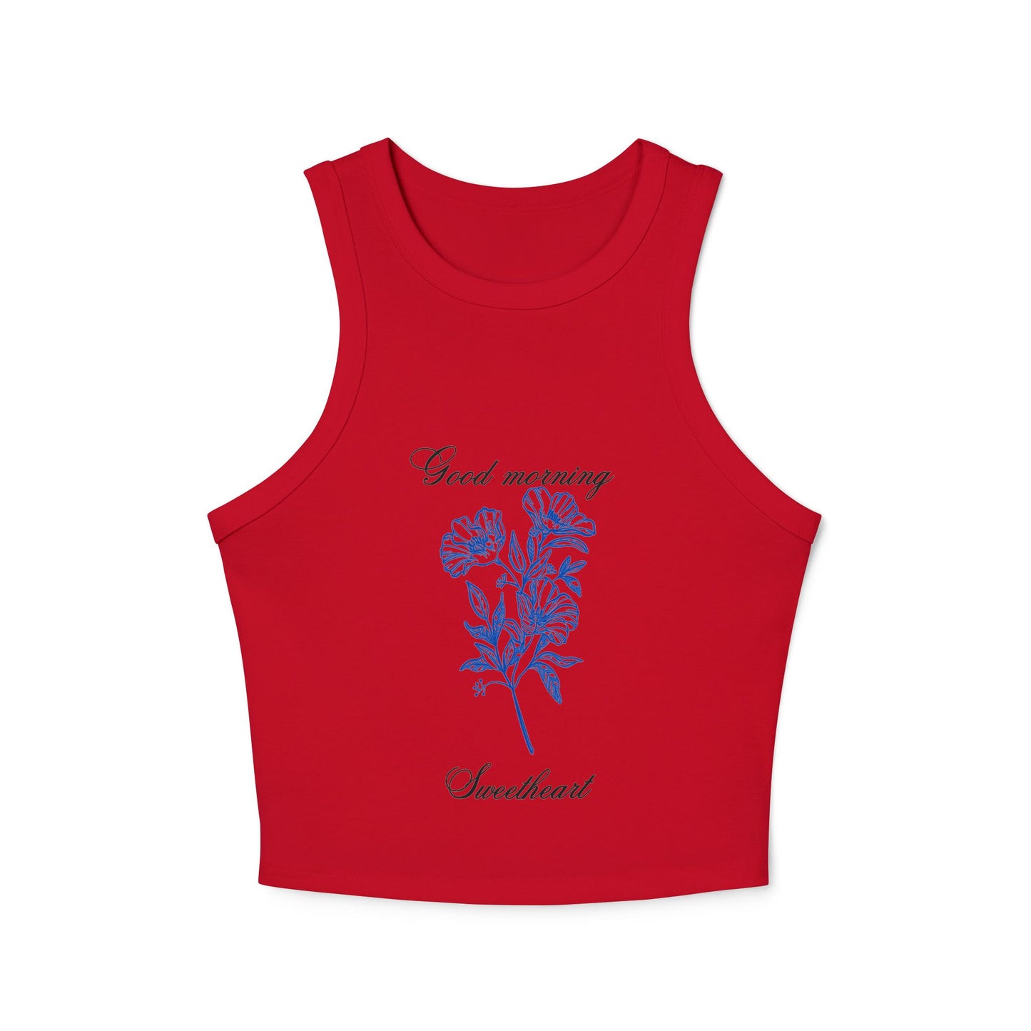 Women's Micro Rib Racer Tank Top