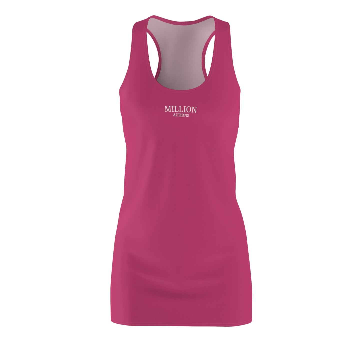 Women's Cut & Sew Racerback Dress (AOP)