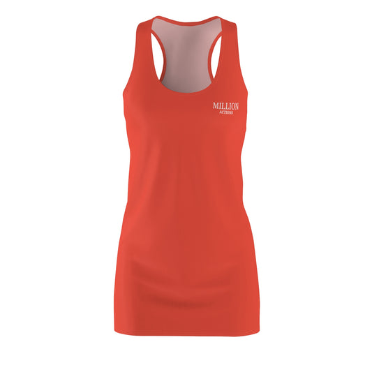 Women's Cut & Sew Racerback Dress (AOP)